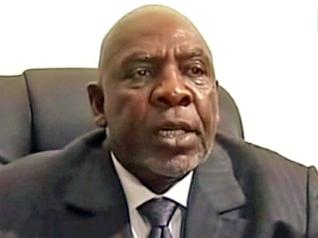 Cheick Modibo Diarra announced his resignation on television