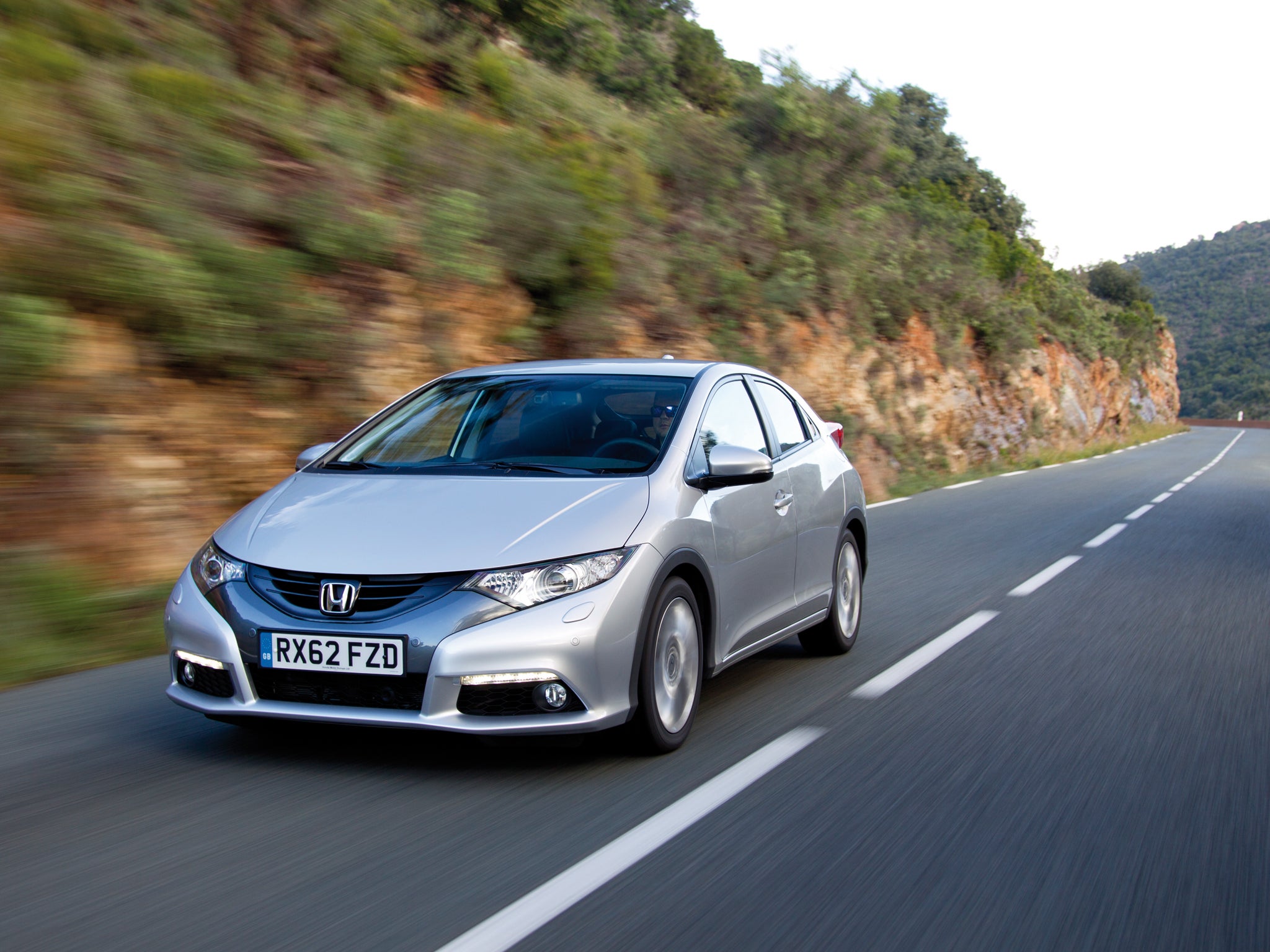 The new Honda Civic 1.6 i-DTEC from £19,400, Civic (petrol) prices from £16,955