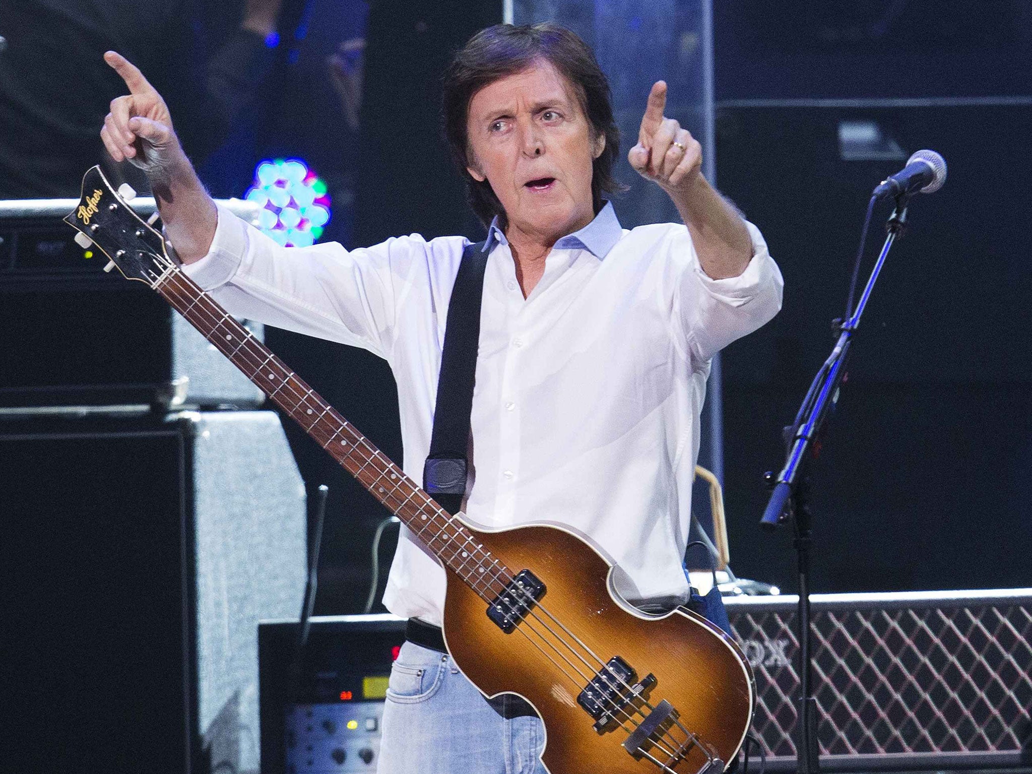 Paul McCartney sang with Nirvana at charity gig 12-12-12
