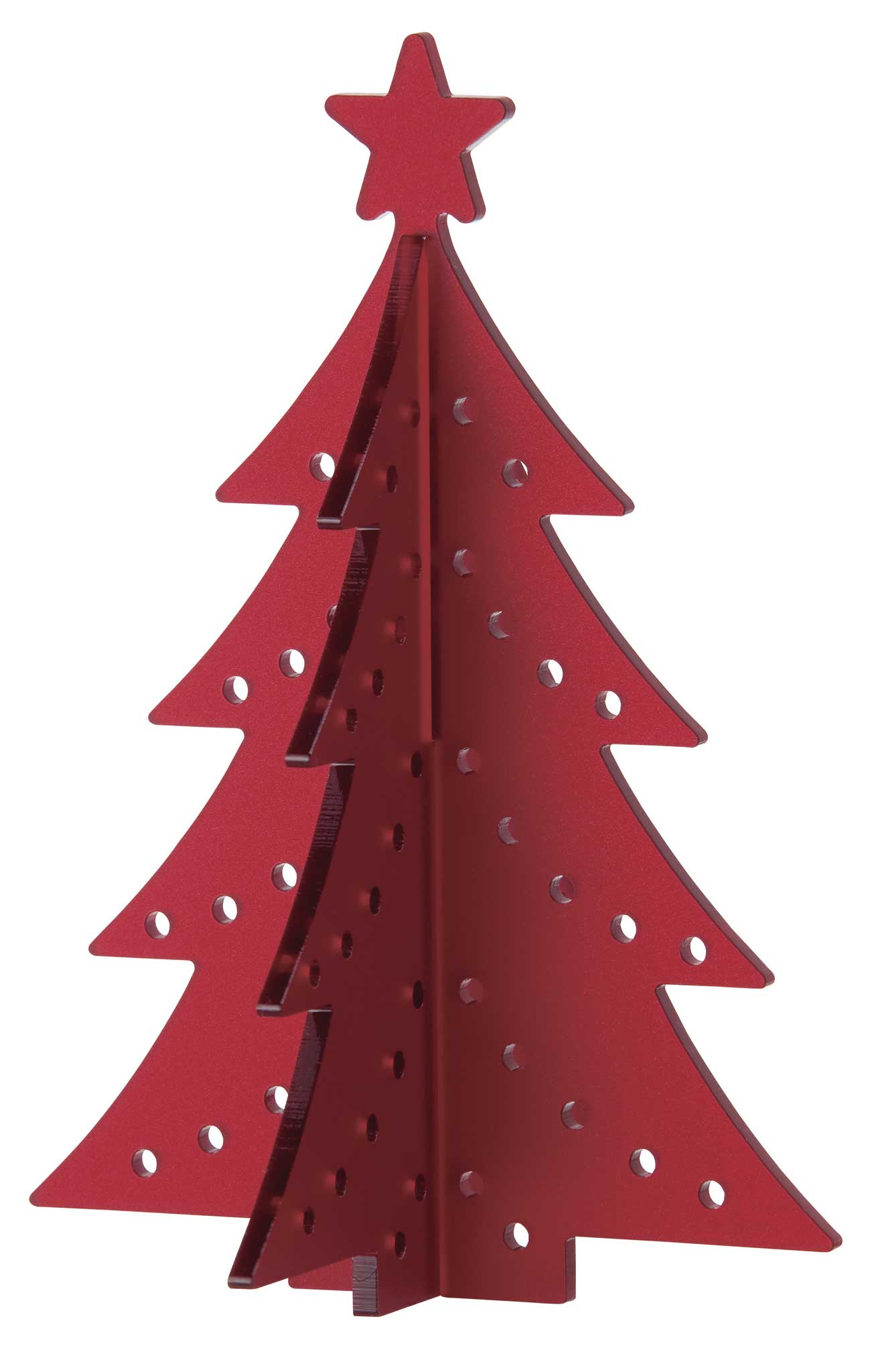 <p>1. Acrylic christmas tree</p>

<p>£3, Muji. Slot the pieces together to create a little festive fir you won't need to leave on the street in January. muji.eu</p>