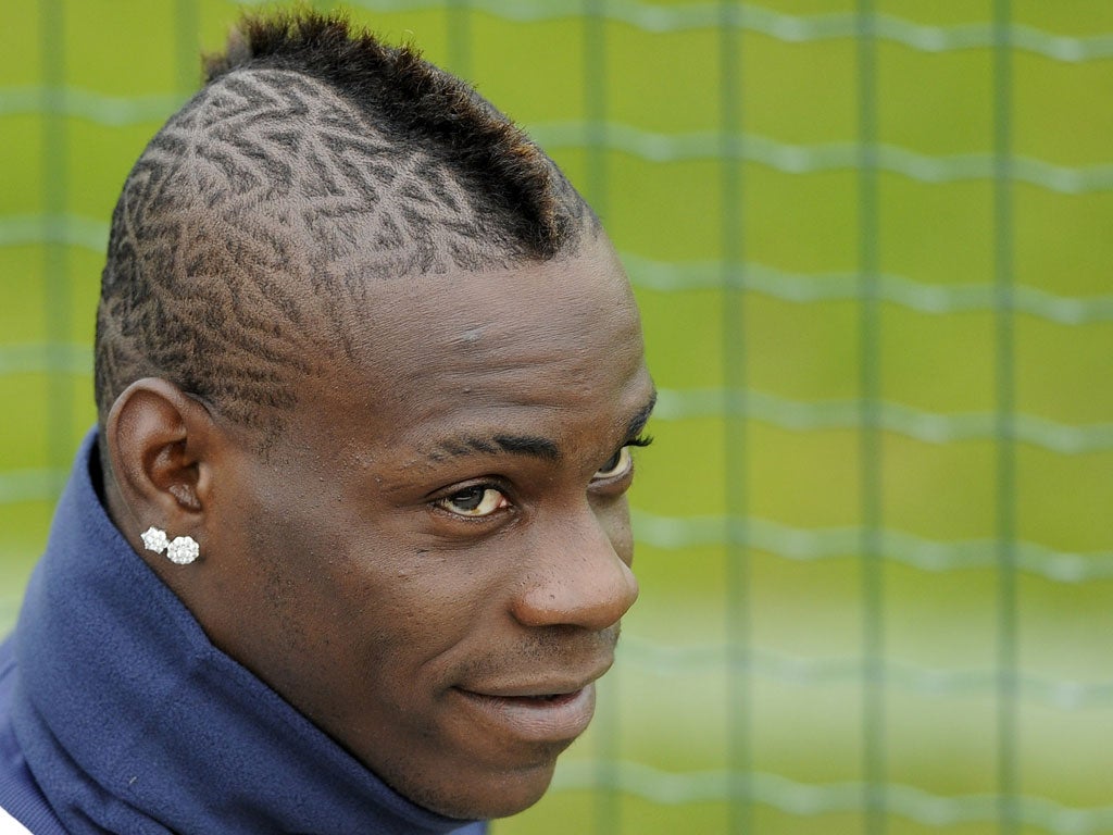 <b>Mario Balotelli</b><br/>
With all the baby making and firework lighting, it's amazing Mario had time to get to the hairdressers. When he did, he made the most of it, asking the barber to trim zig-zags into his short hair and give the mohawk a plume.
