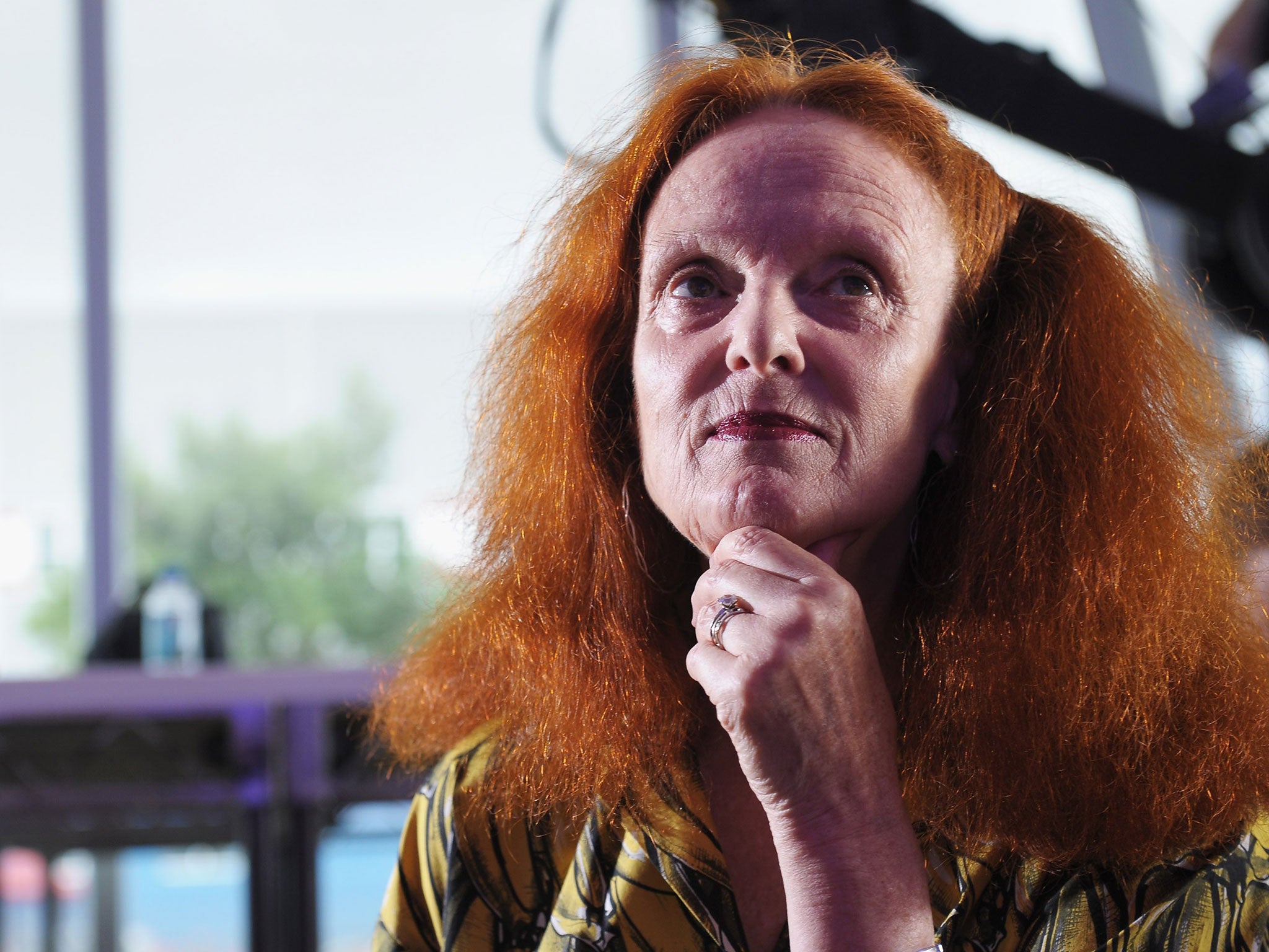 Breathless splendour: Creative director of American Vogue, Grace Coddington