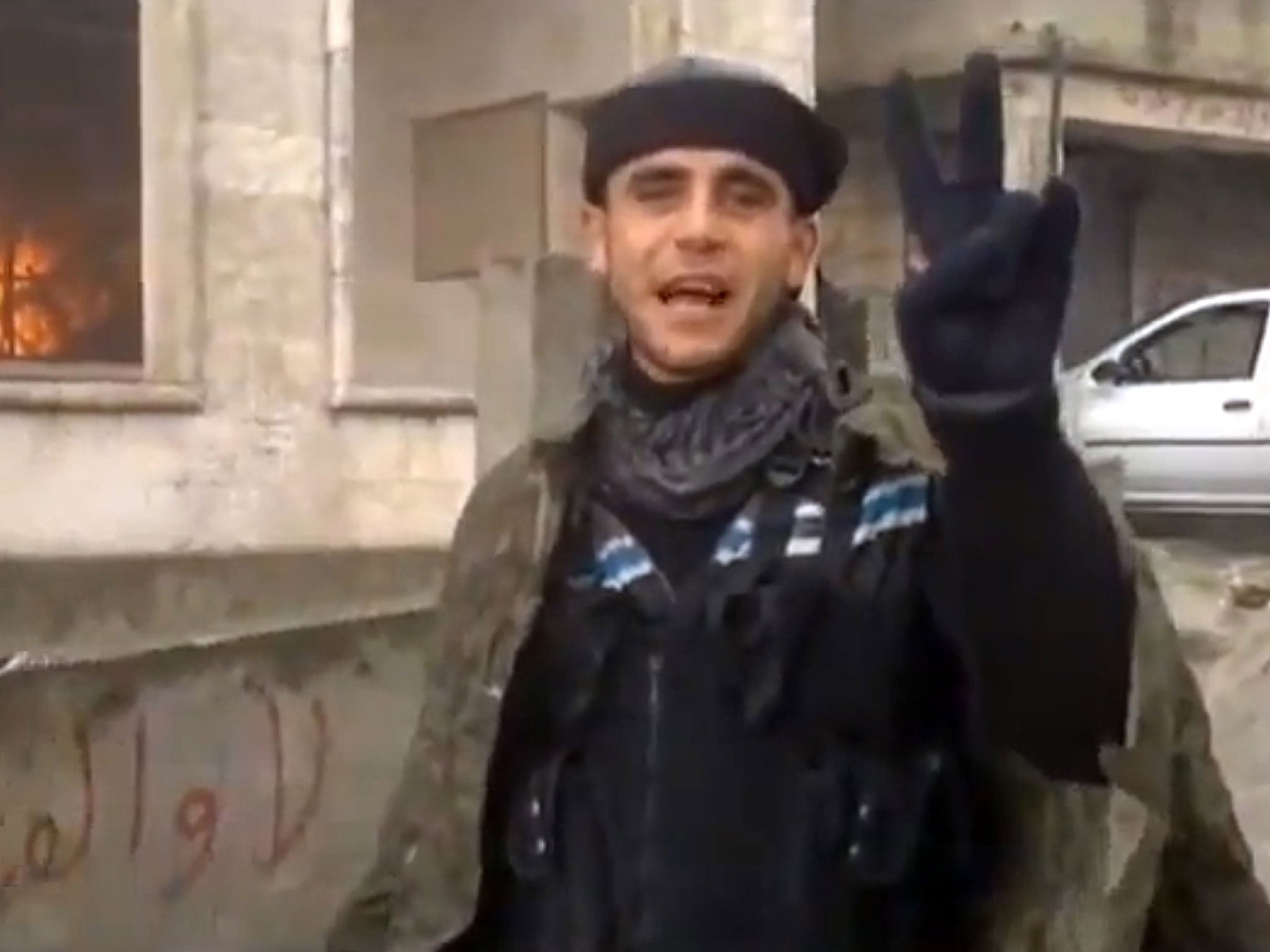 Free Syrian Army fighter