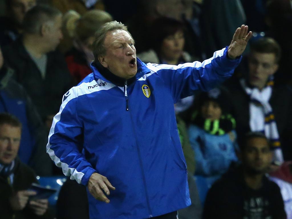 Leeds manager Neil Warnock