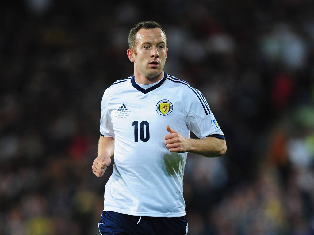 Scotland international Charlie Adam