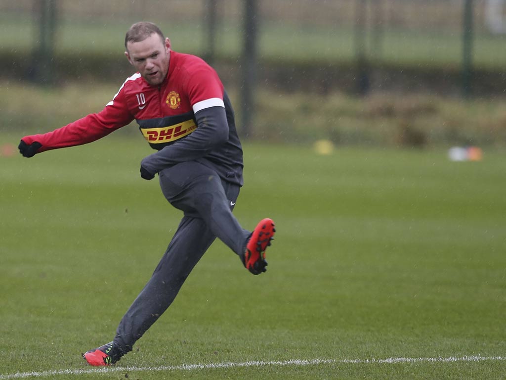 Manchester United striker Wayne Rooney