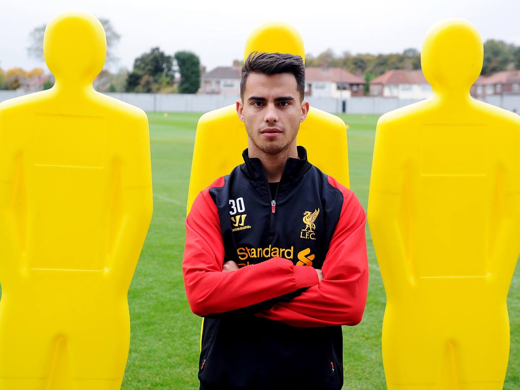 Liverpool midfielder Suso