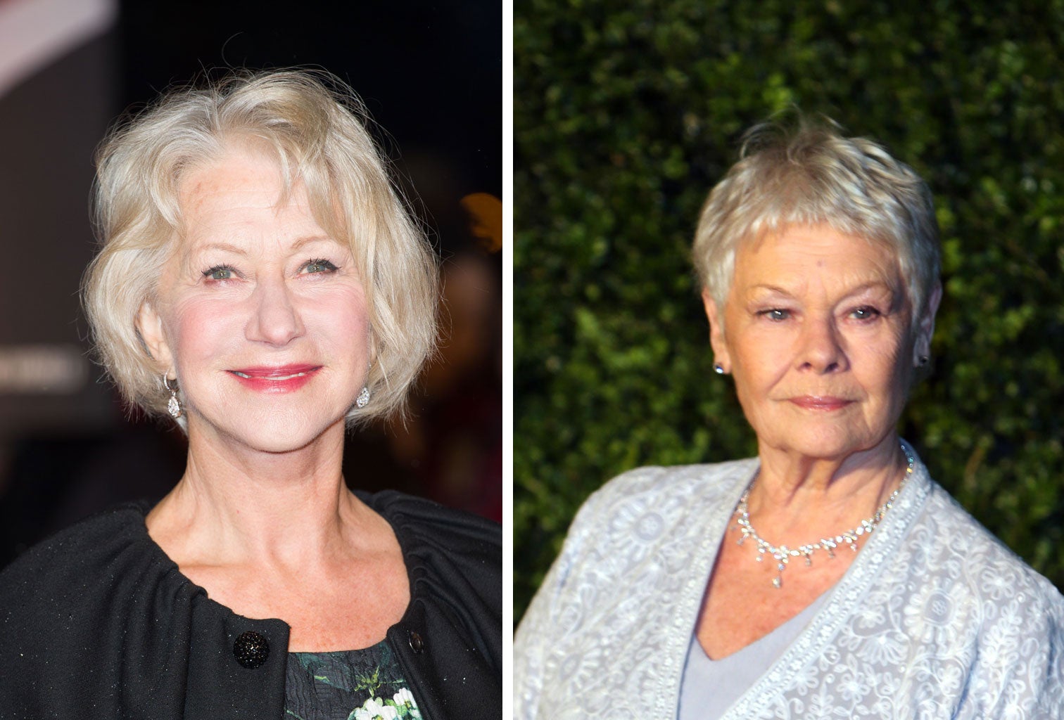 Dames Helen Mirren and Judi Dench