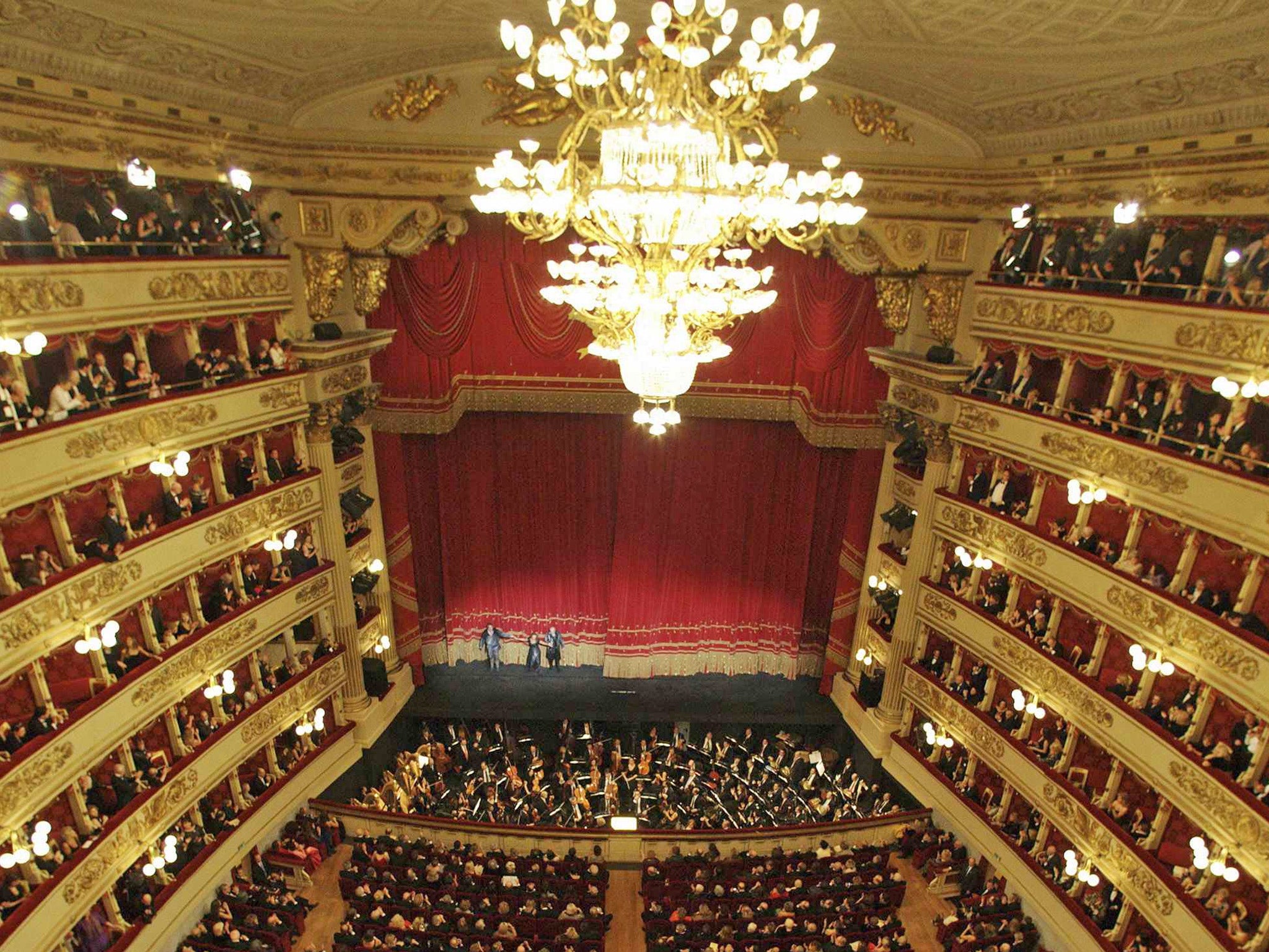 Ballerinas are on strike at La Scala over the sloping floor