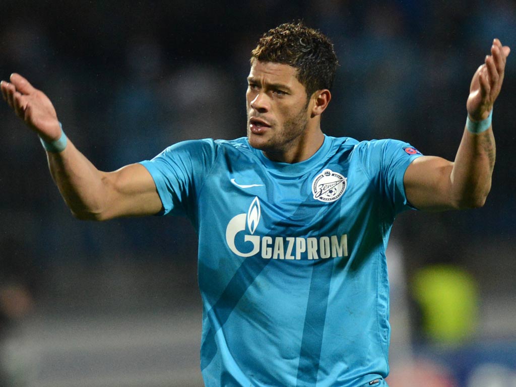 Zenit striker Hulk