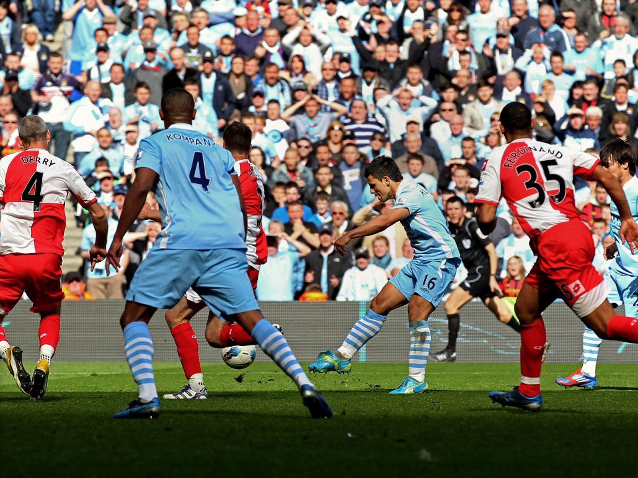 Sergio Aguero’s winner – an extraordinary moment of grace under pressure