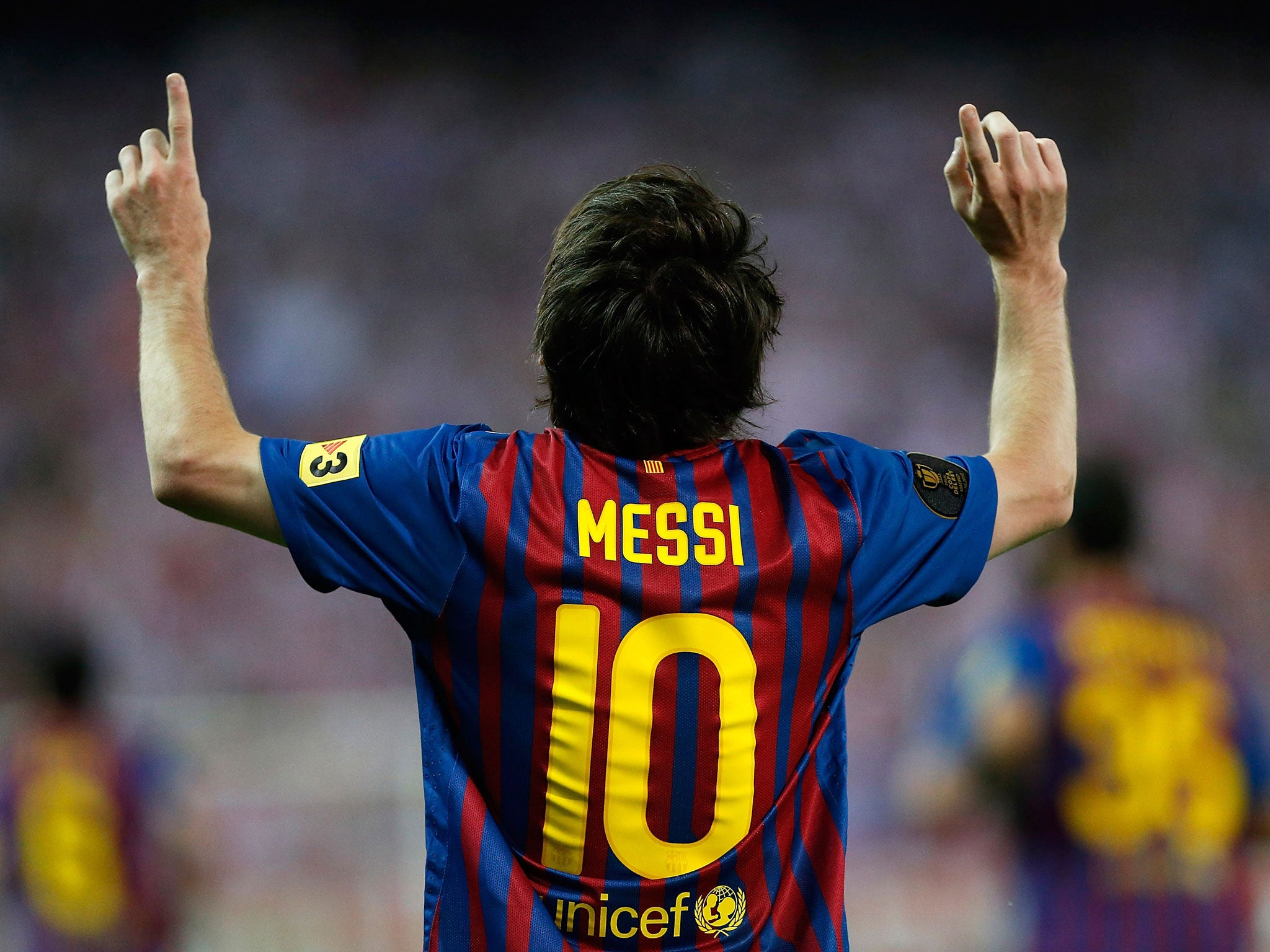 Lionel Messi's 86 goals, selected by Jack Pitt-Brooke In a year when Cristiano Ronaldo finally beat him to the Spanish title, and scored stacks and stacks of wonderful, thrilling, important goals, Lionel Messi still found a way to mark himself