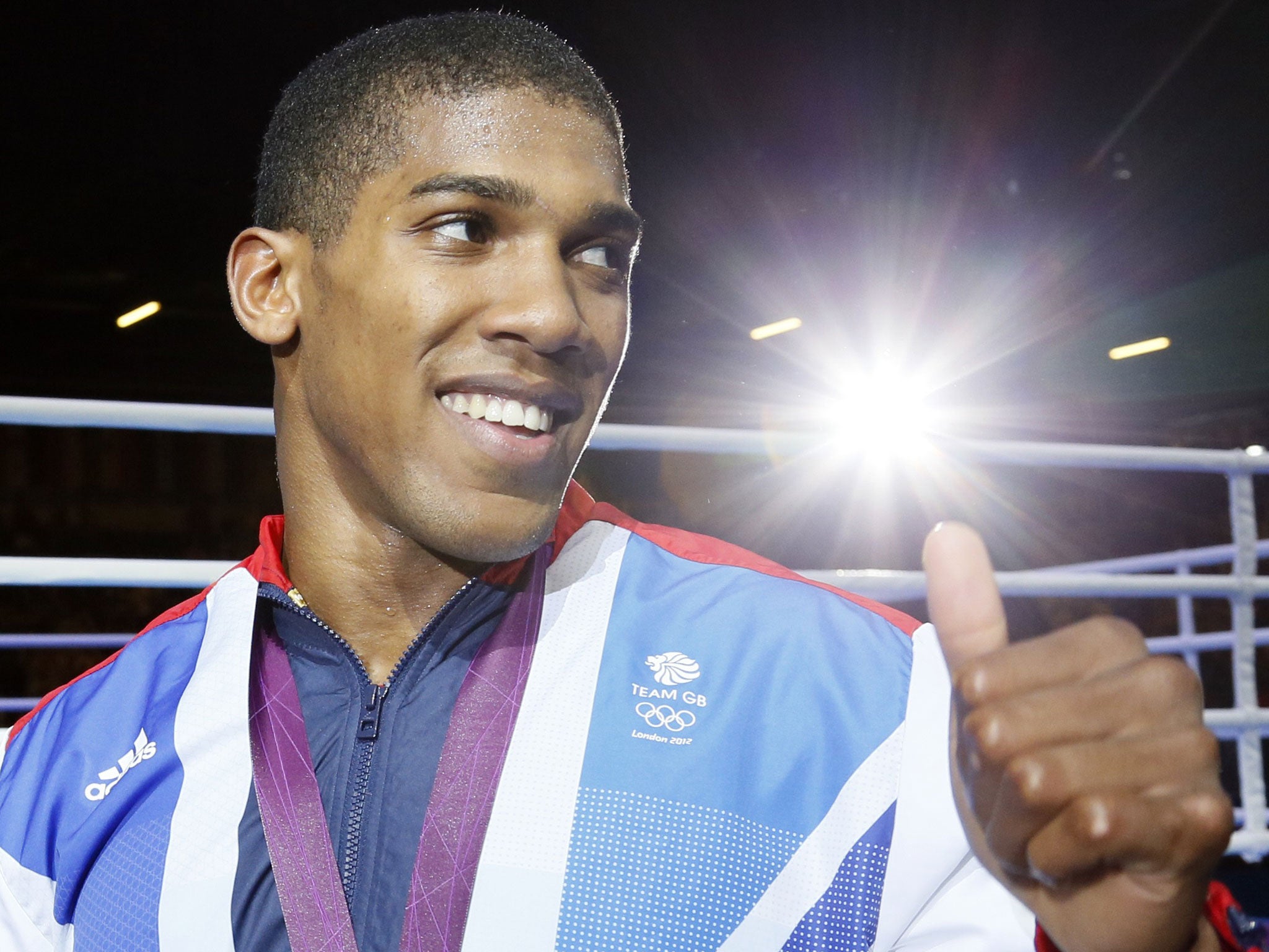 Glint in his eye: The new amateur WSB tournament cannot match what Golden Boy would offer Anthony Joshua