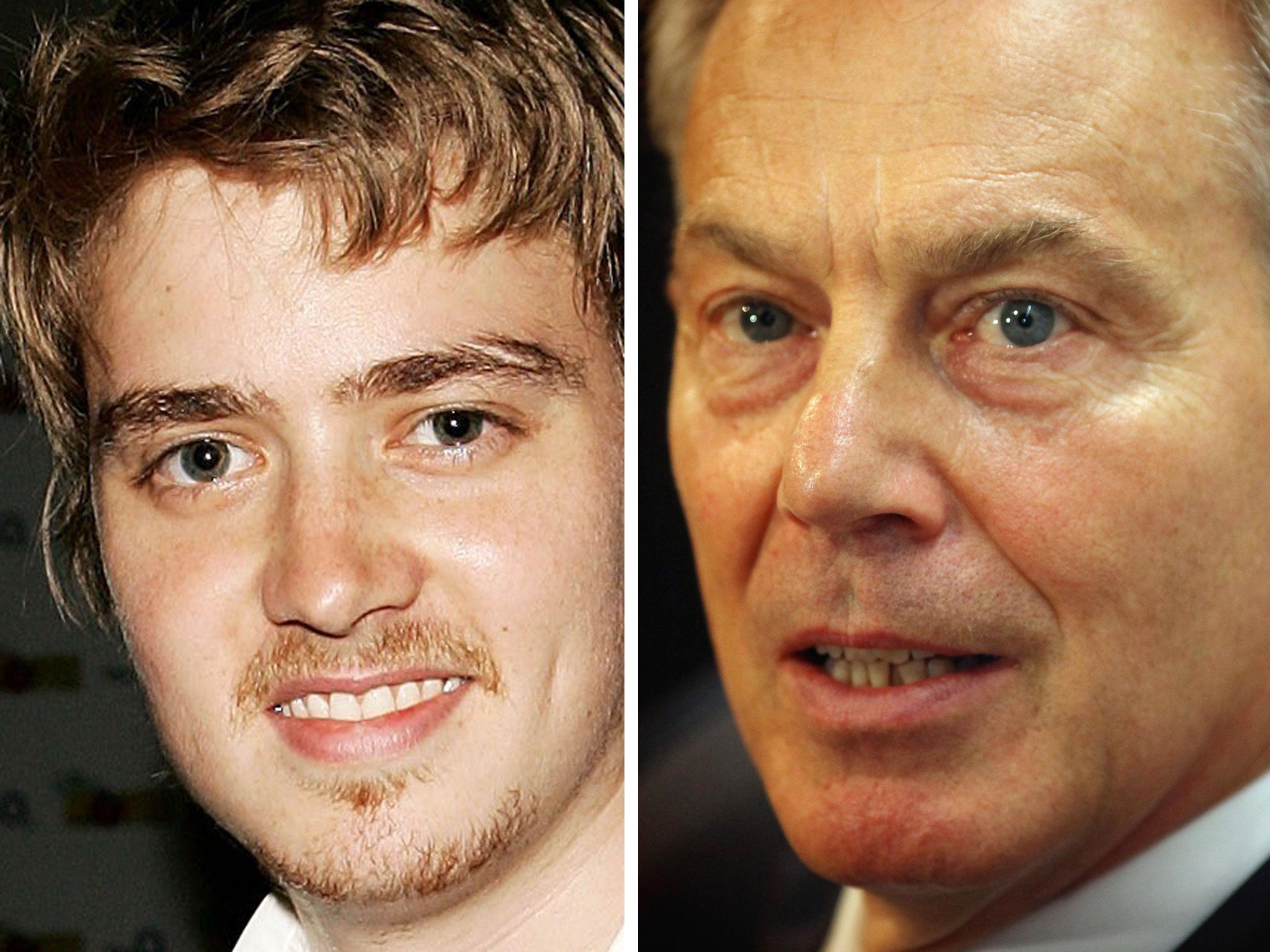 Euan Blair is said to be considering following in his father's footsteps and entering politics