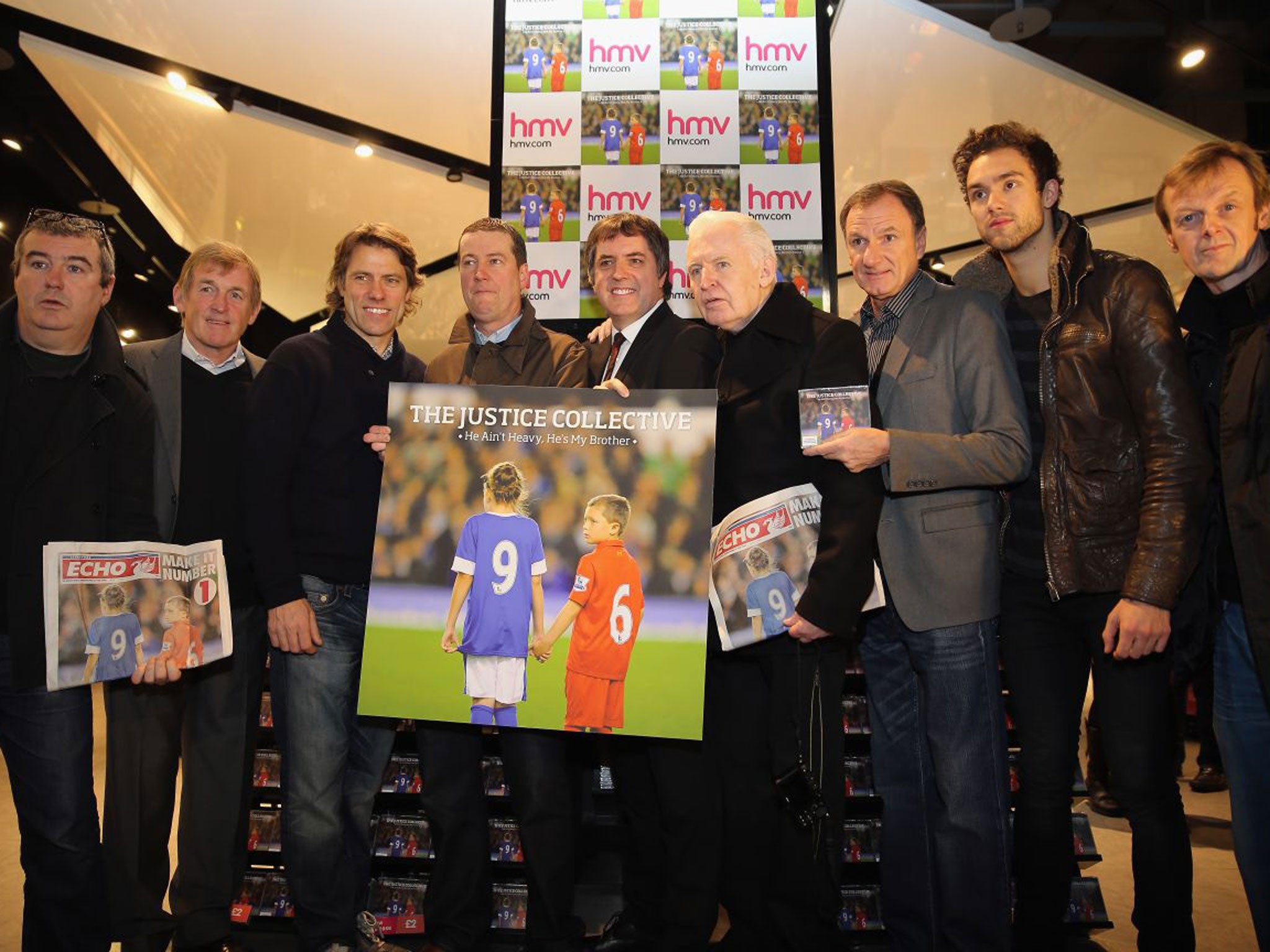 The launch of ‘He Ain’t Heavy...’ in Liverpool