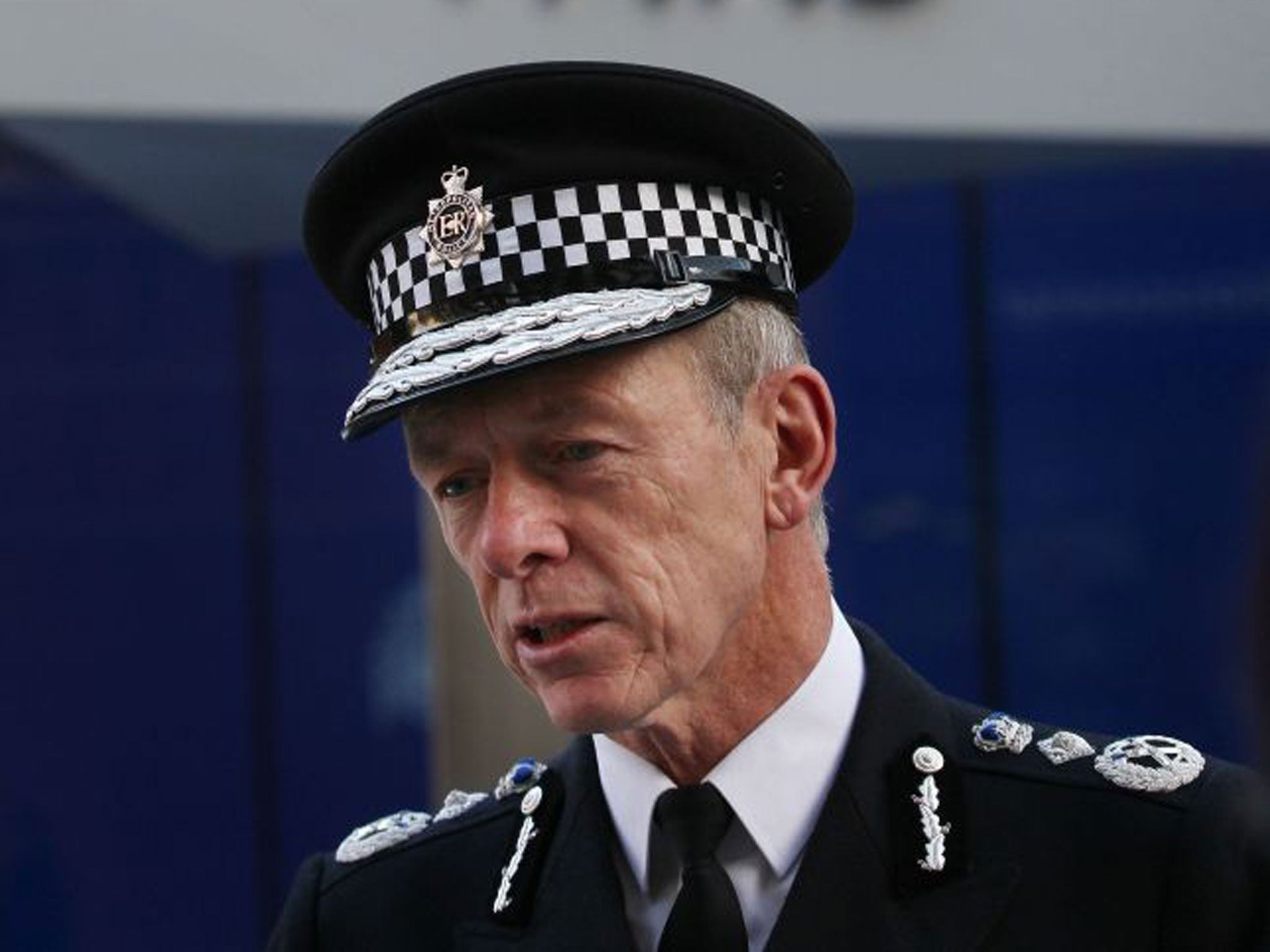 Met Police Commissioner Bernard Hogan-Howe