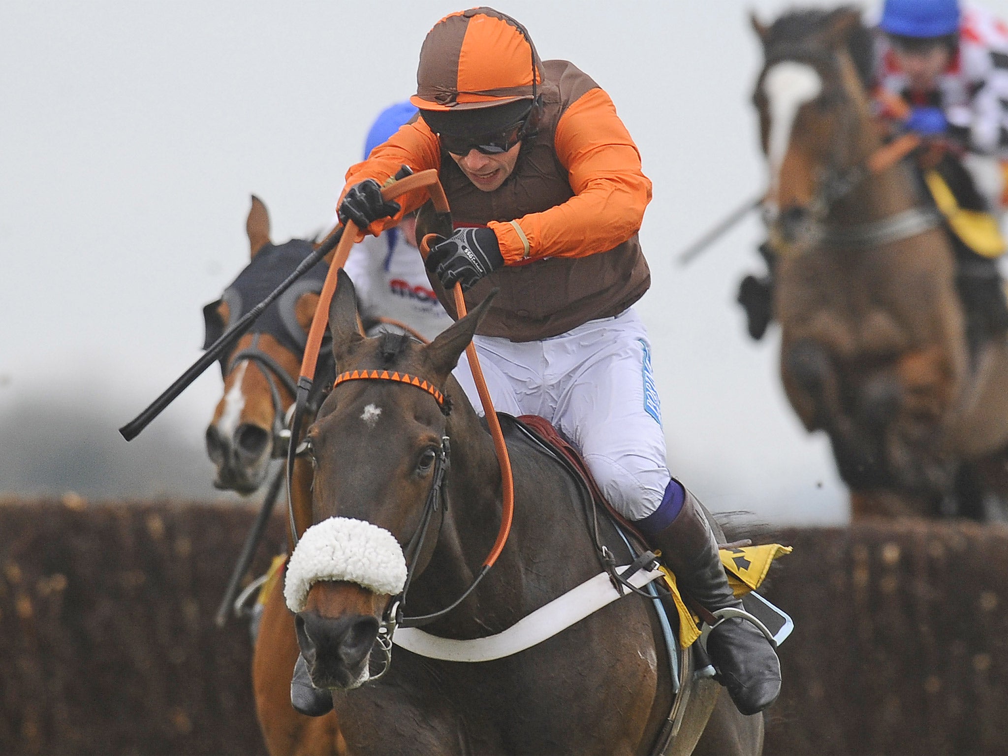 Sam Waley-Cohen riding Long Run at Newbury in February