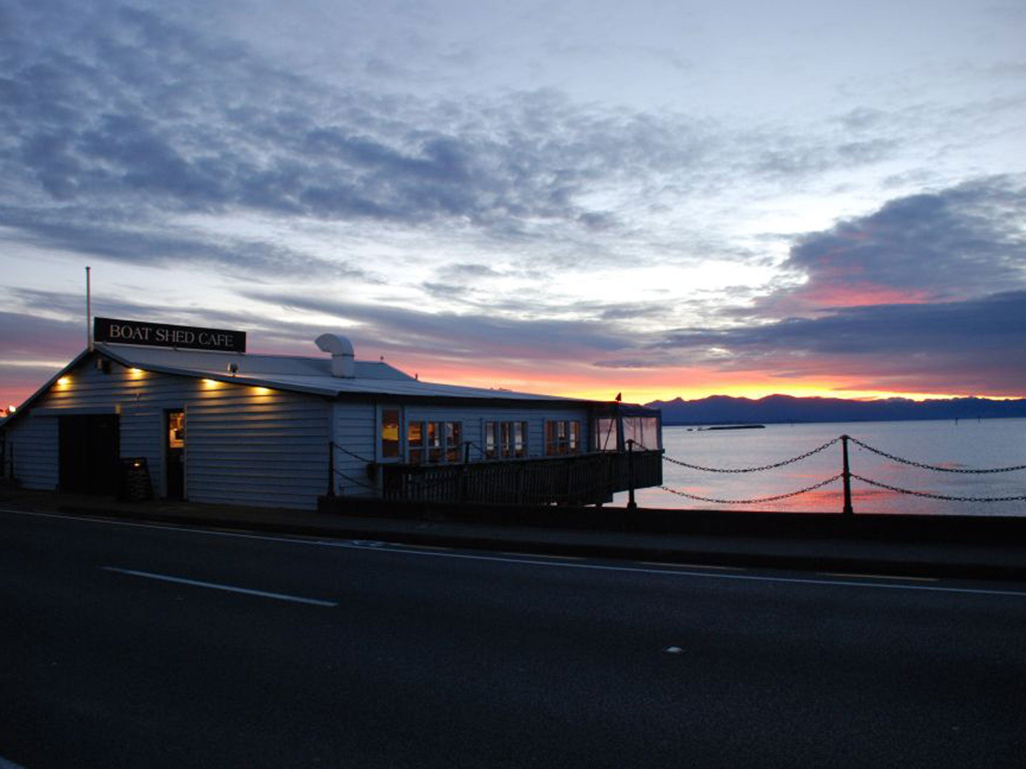 The Boat Shed in Nelson, New Zealand