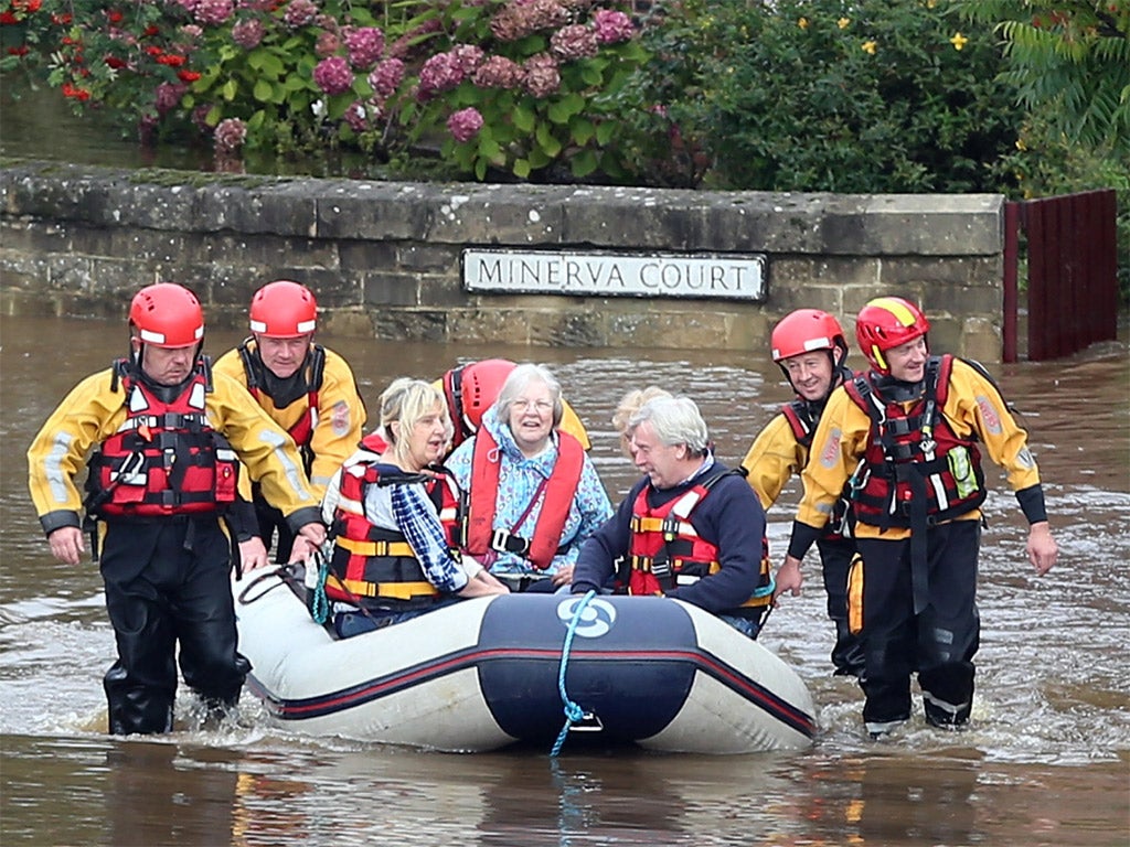 Yorkshire experienced heavy flooding throughout the summer