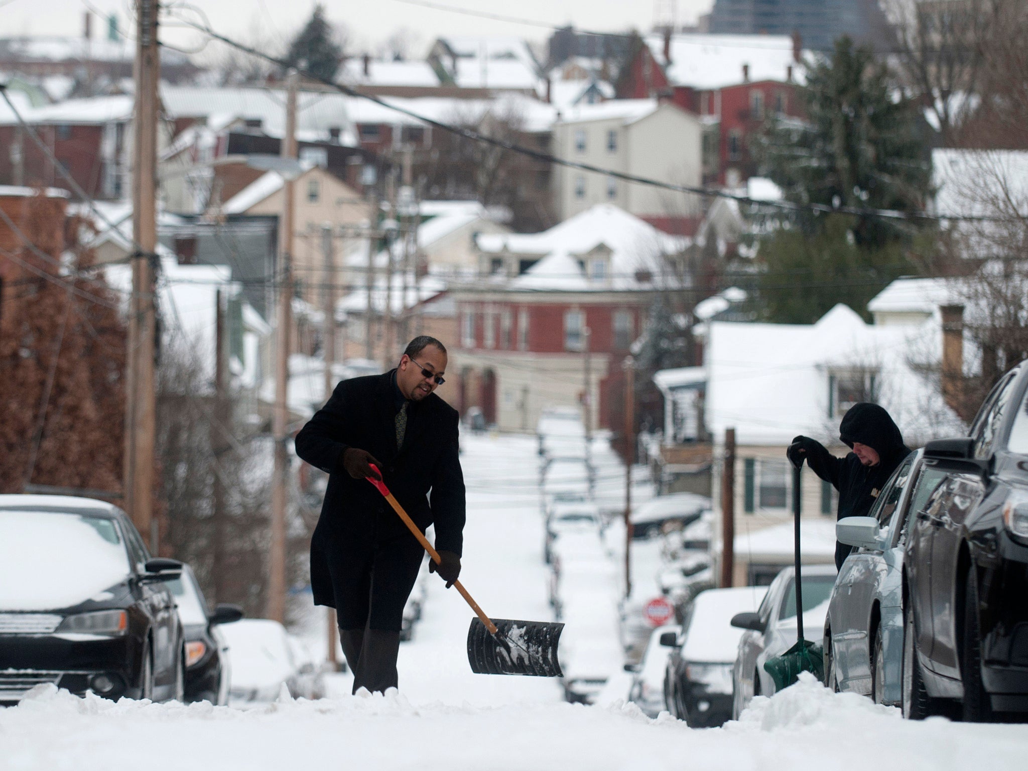 The National Weather Service says the heaviest accumulations will be in northern Pennsylvania, upstate New York and inland sections of several New England states