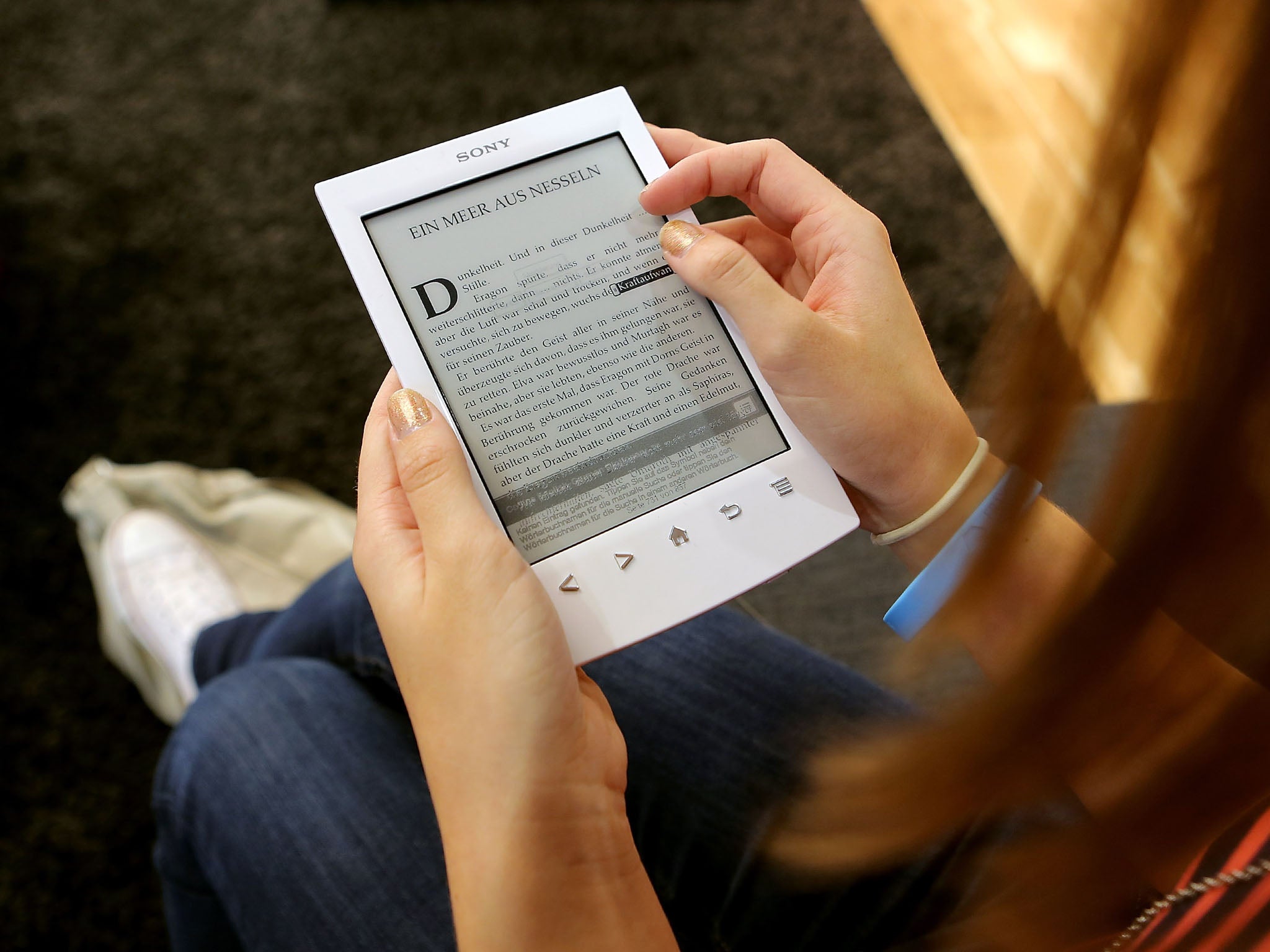 Americans have fallen in love with e-books