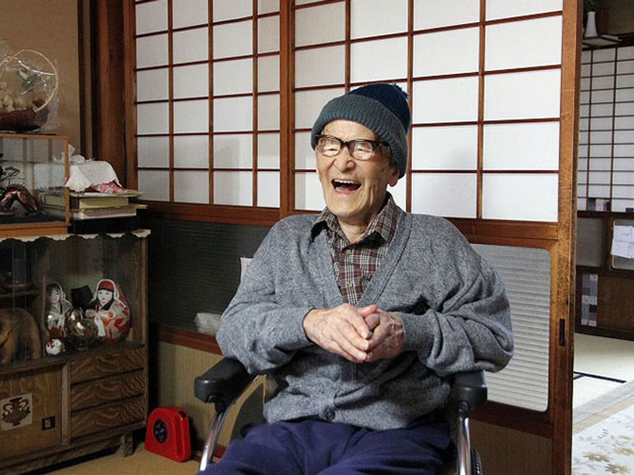 Jiroemon Kimura, 115, became the oldest man in recorded history on Friday, according to record keepers.