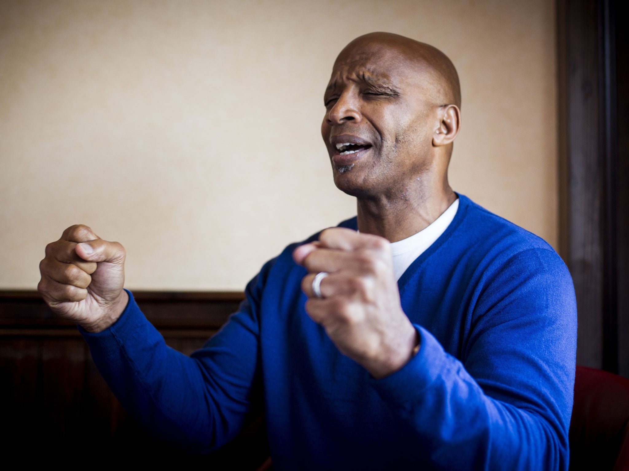 Strong-arm tactics: 'Everybody said we would get ripped apart but we knew different,' says Cyrille Regis of beating an all-star Spurs side in 1987