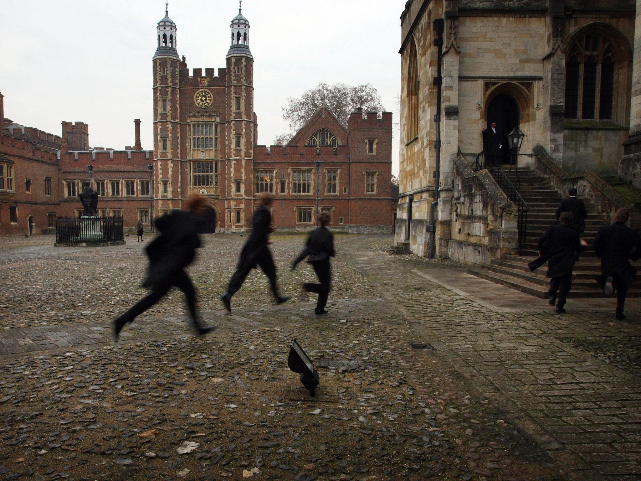 The term Old Etonian, denoting someone who studied at Eton College (pictured), has been added as a noun and adjective for the first time