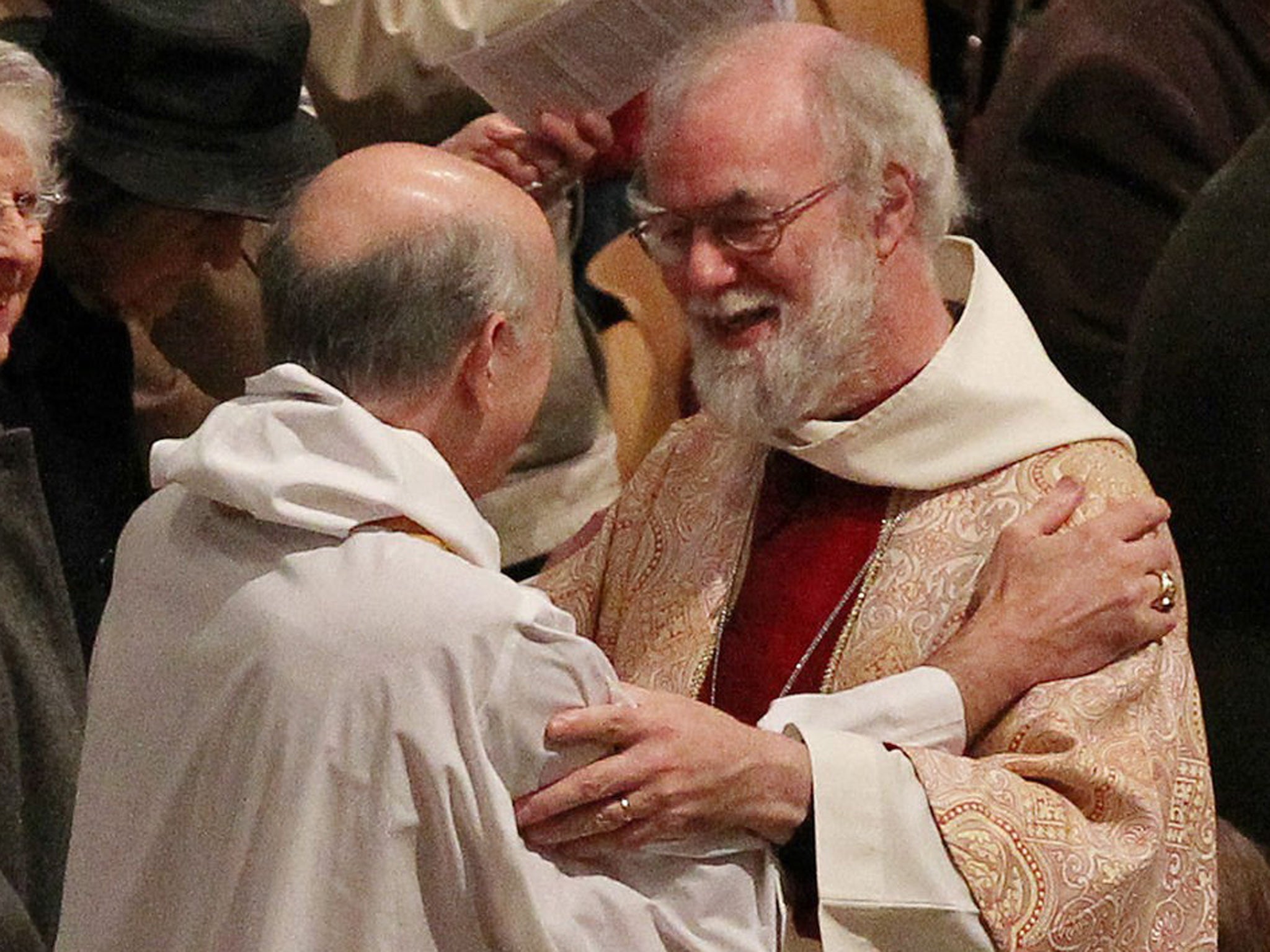 Dr Rowan Williams at Canterbury Cathedral