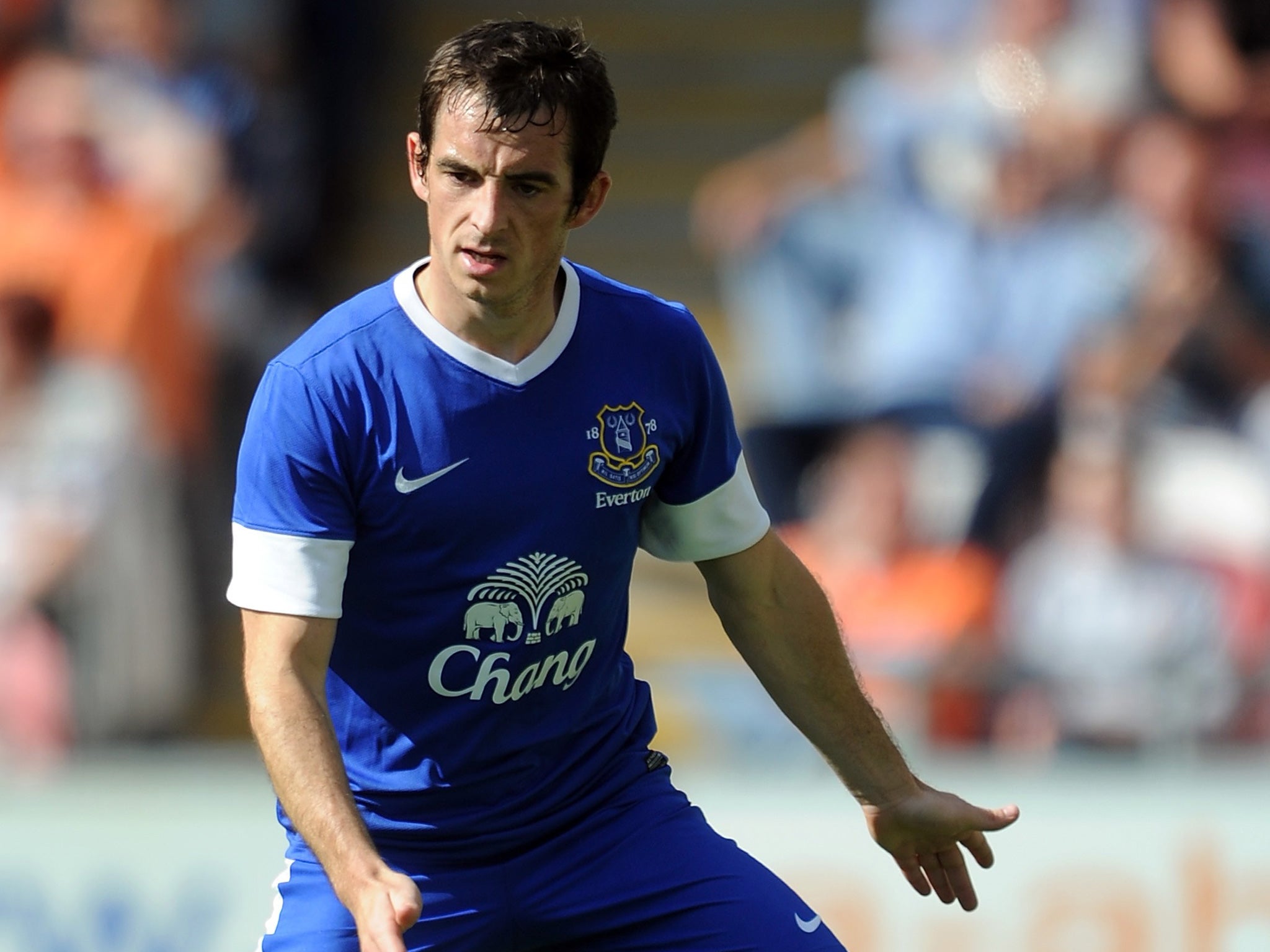 Everton's Leighton Baines has been linked with a move to Manchester United