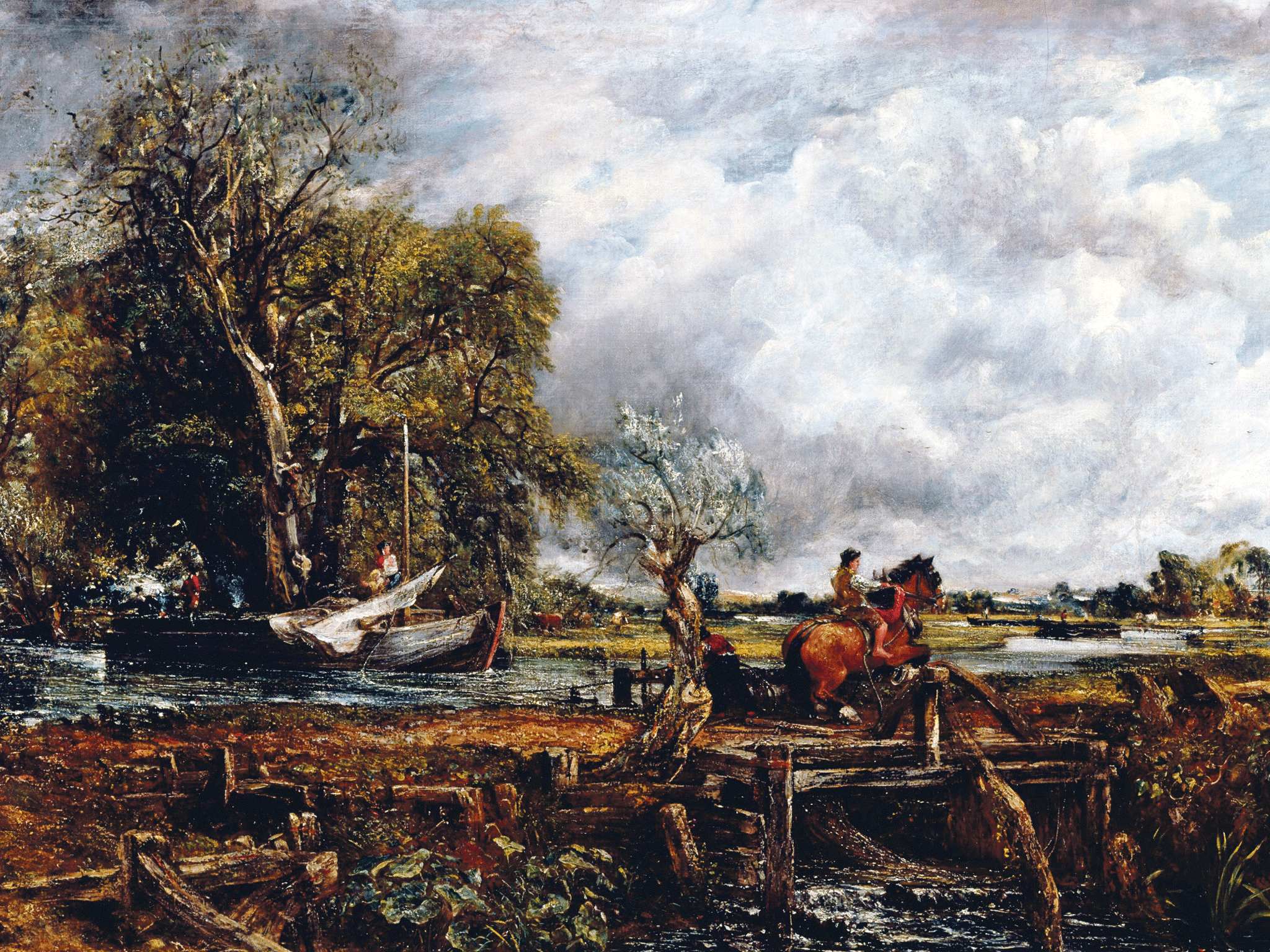 John Constable's 'The Leaping Horse'