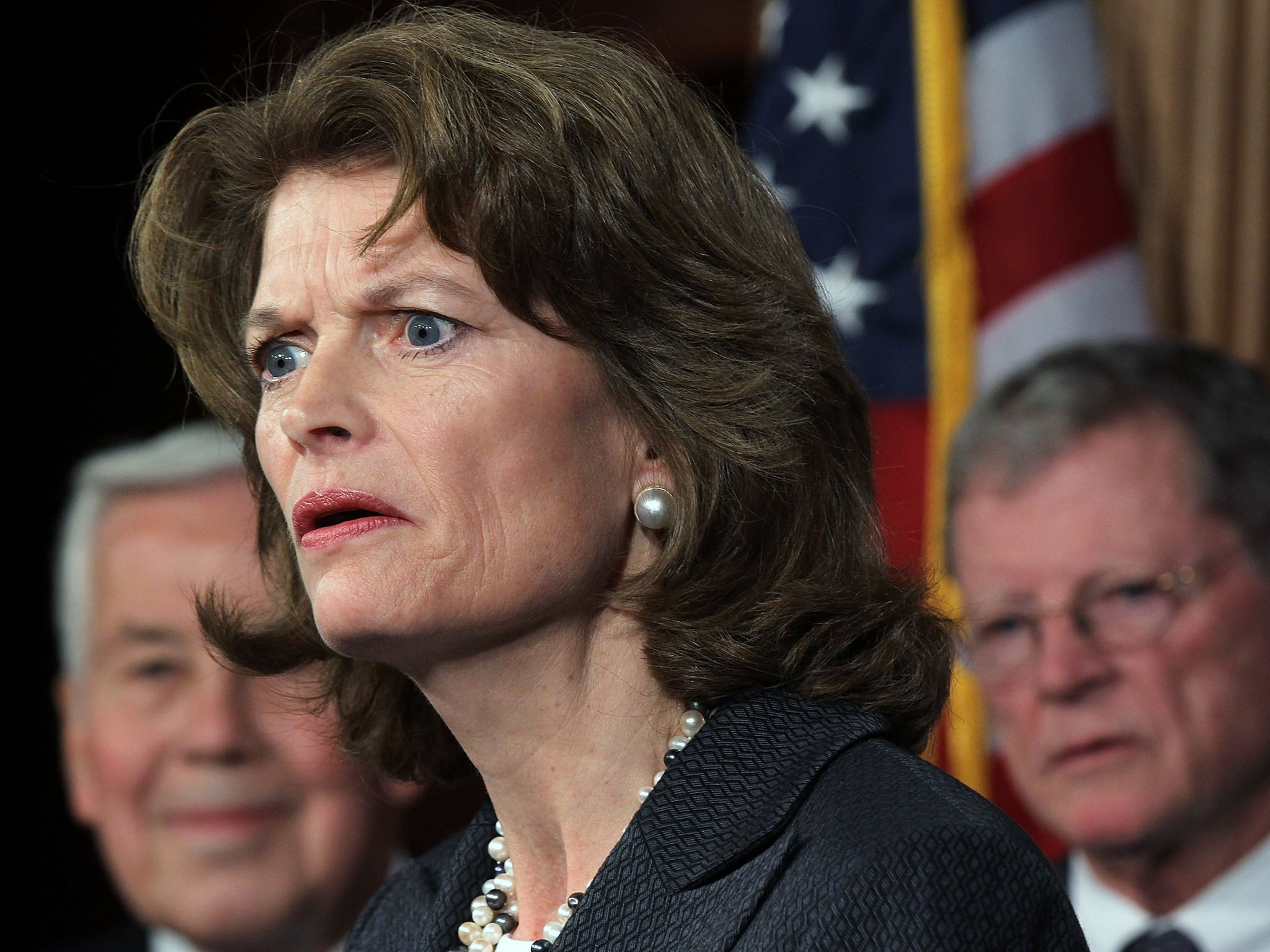 Sen. Lisa Murkowski: Hailed heroism of lifeguard