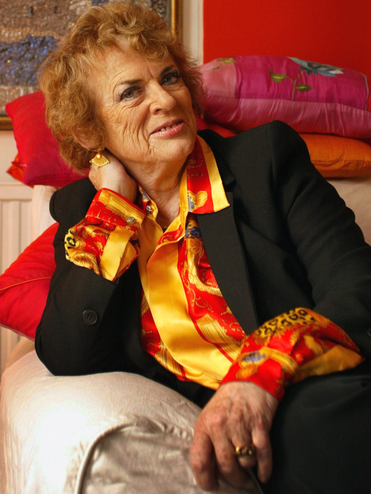 Ready to kick butt: Dame Ann Leslie