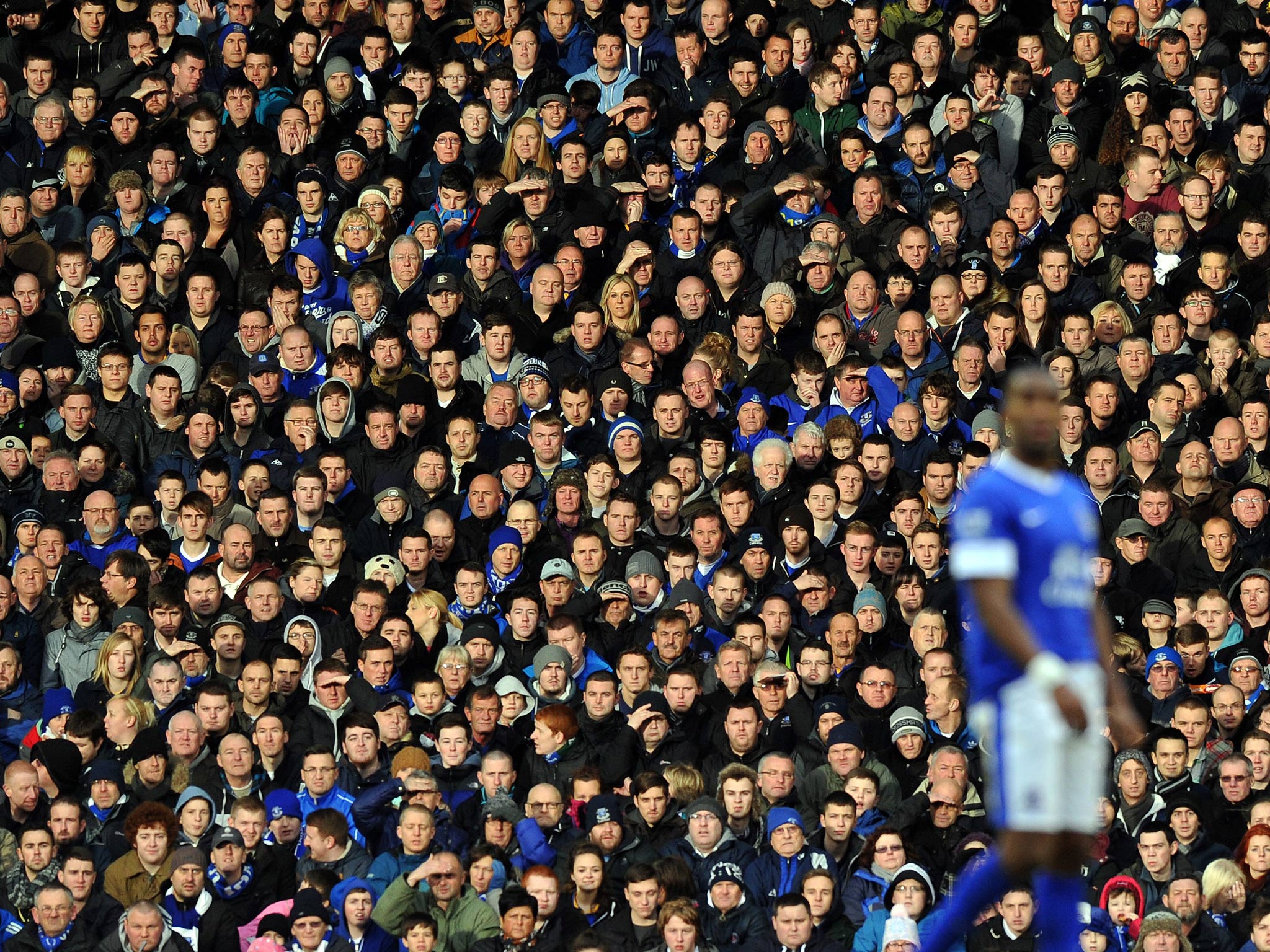 A view of Everton's Goodison Park