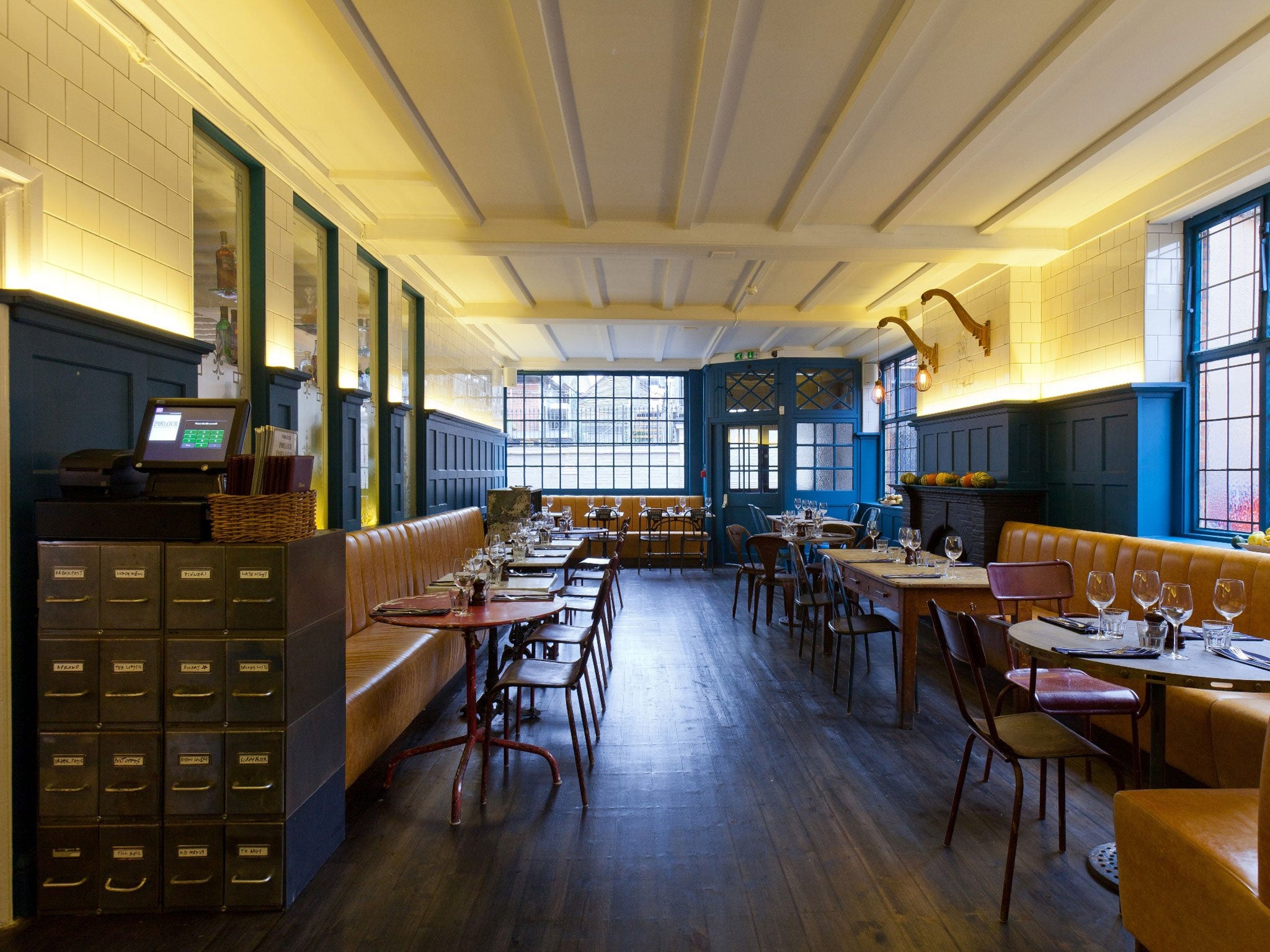 The newly renovated Parlour just north of London’s Notting Hill