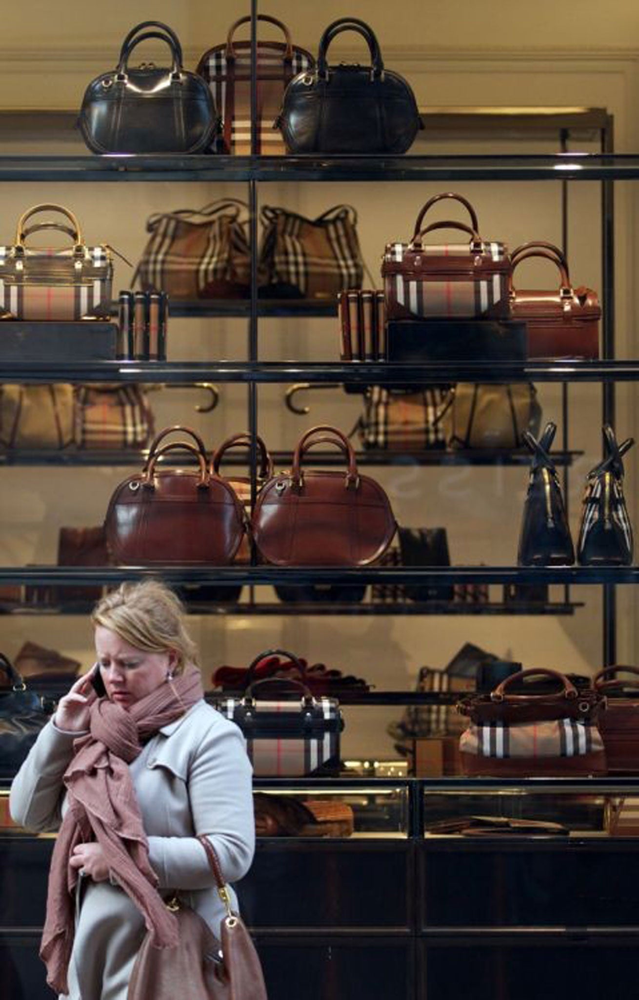 Luxury goods brands such as Burberry with a strong presence in Asia are in demand