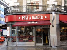 Pret a Manger to cut 400 more jobs as coronavirus restrictions tighten