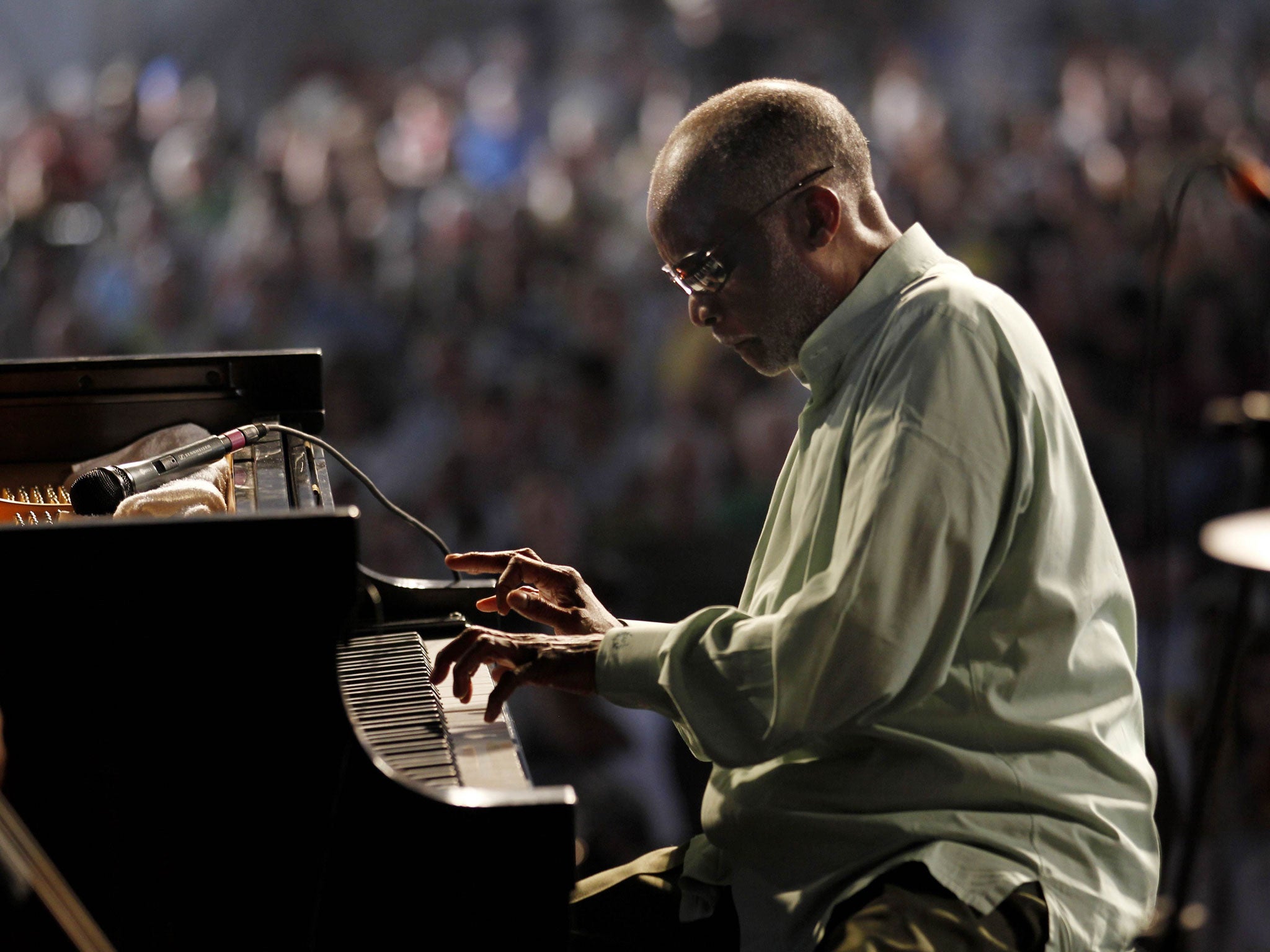 Jazz pianist Ahmad Jamal