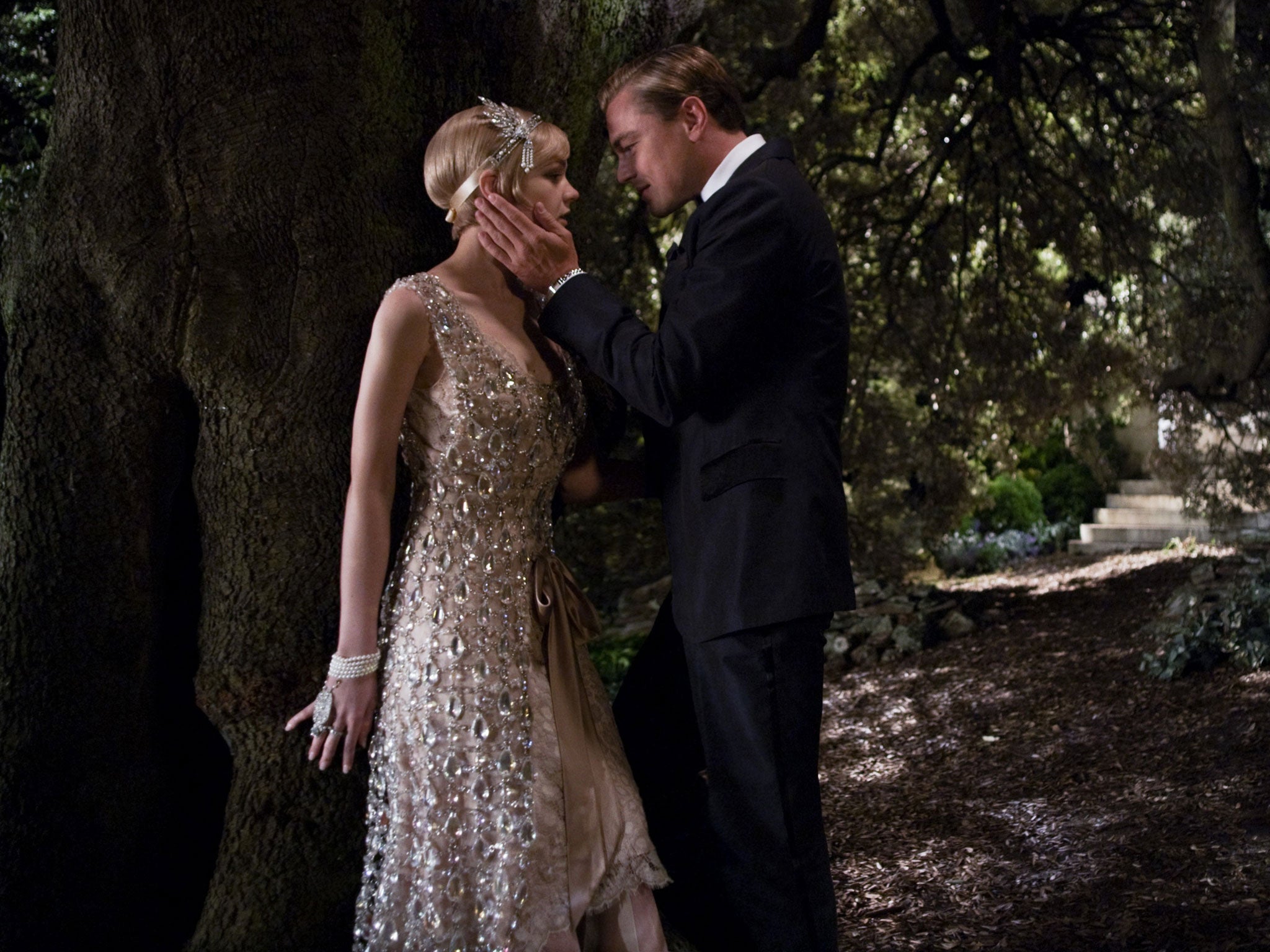 Carey Mulligan and Leonardo Dicaprio in the Great Gatsby