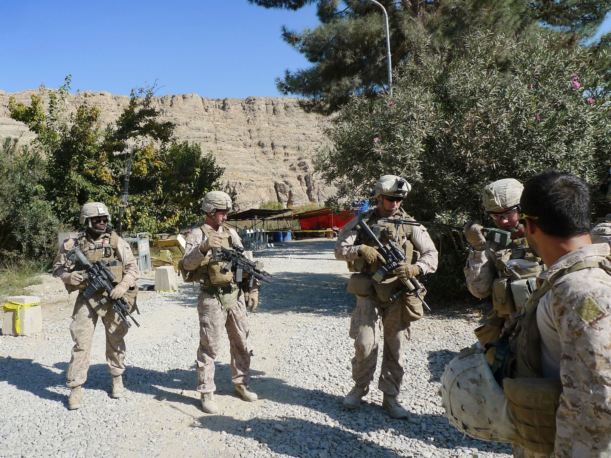 Reserve supply: US troops