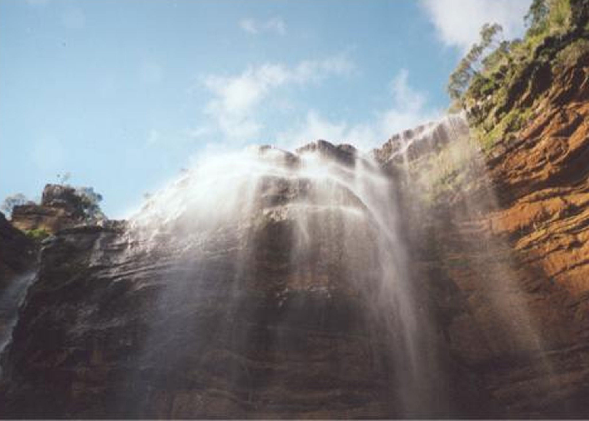 Wentworth Falls in New South Wales