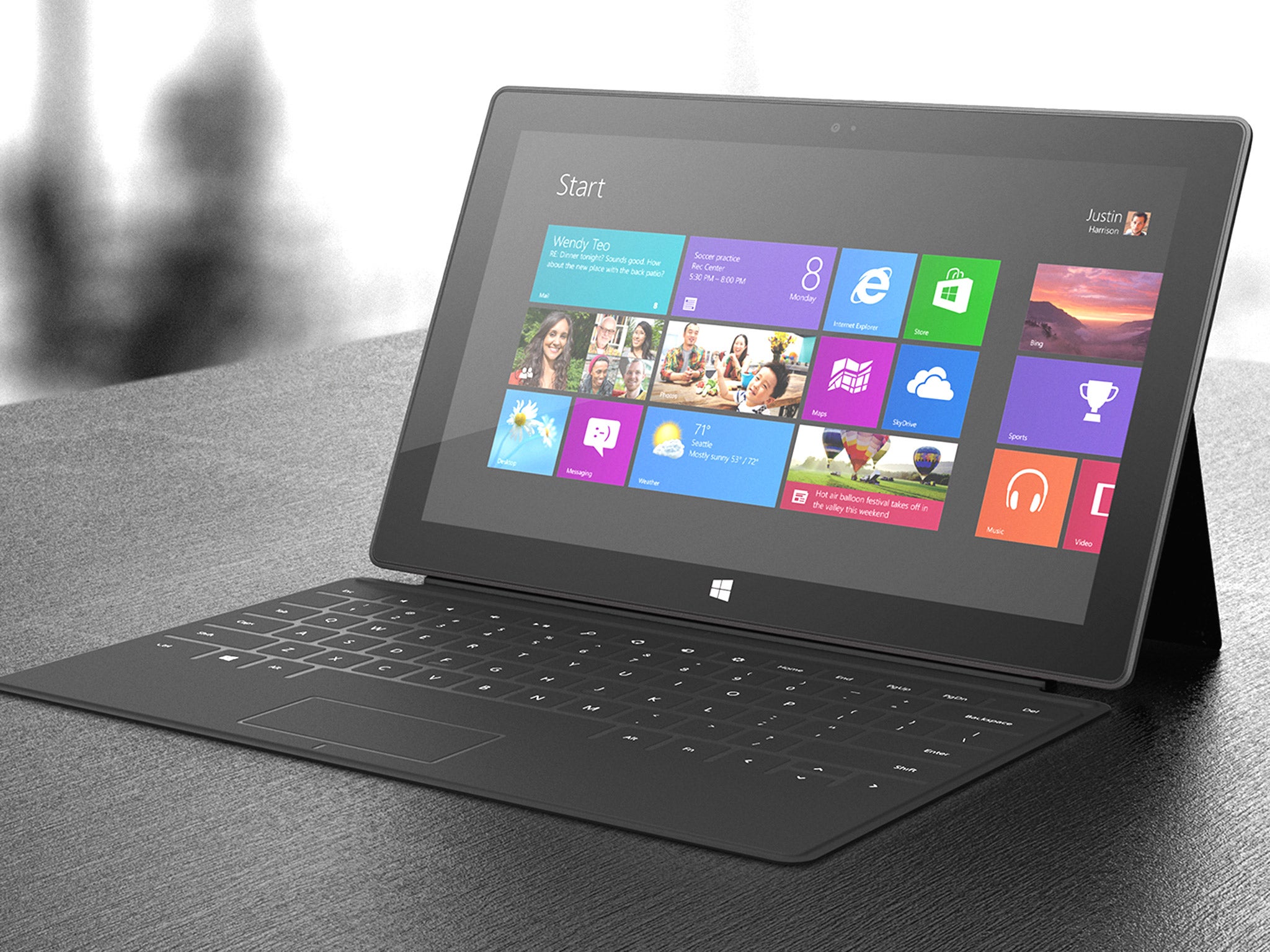 The Surface: Microsoft is hoping to own the ‘tablets for typists’ market