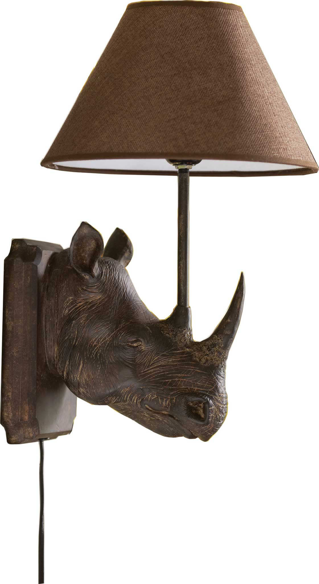Perhaps the best thing about this eye-catchingly silly lampshade, in the January sales at Graham & Green, is that every time you turn on the light, it will look like the rhinoceros on your wall has had a great idea. It's surely worth it for this alone? £87.50, <a href="http://grahamandgreen.co.uk" target="_blank">grahamandgreen.co.uk</a>