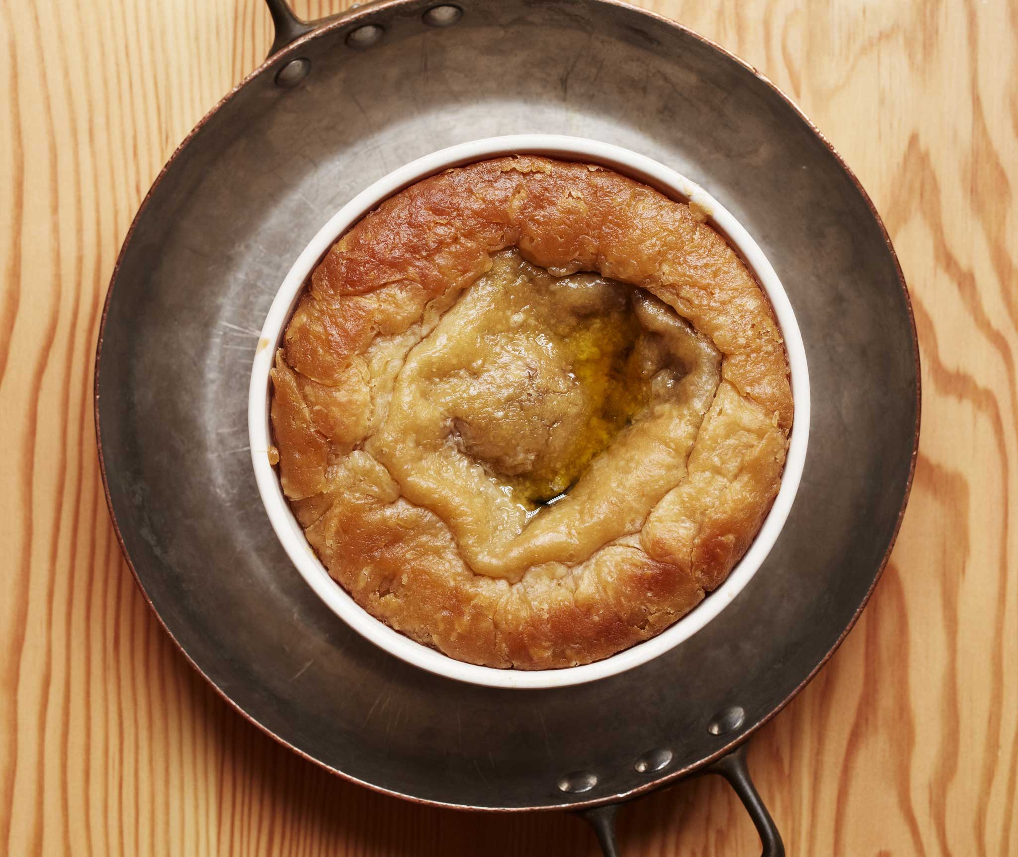 Mark incorporates bergamot into his Earl of Sussex pudding