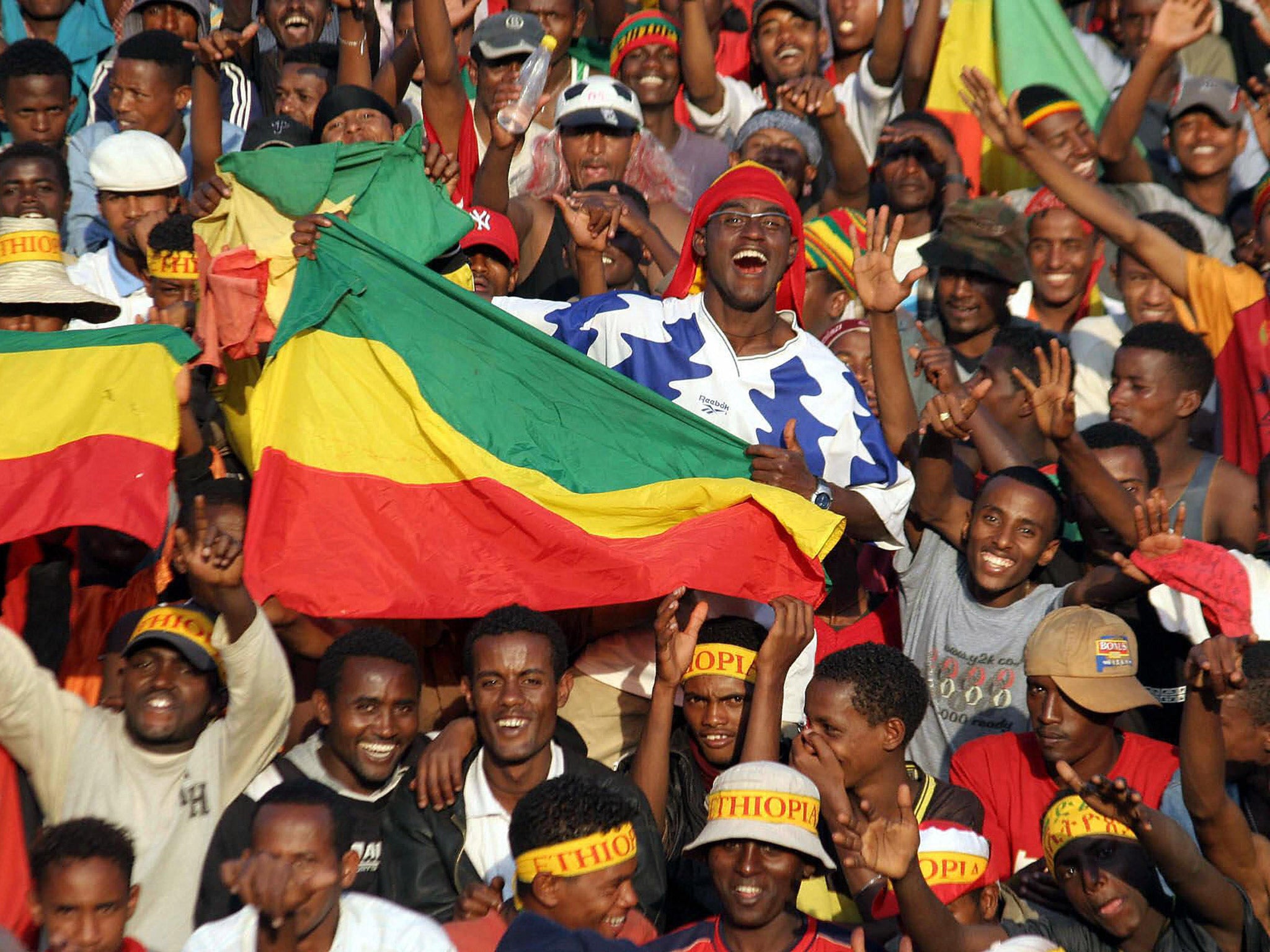 Fans of Ethiopia make their voices heard