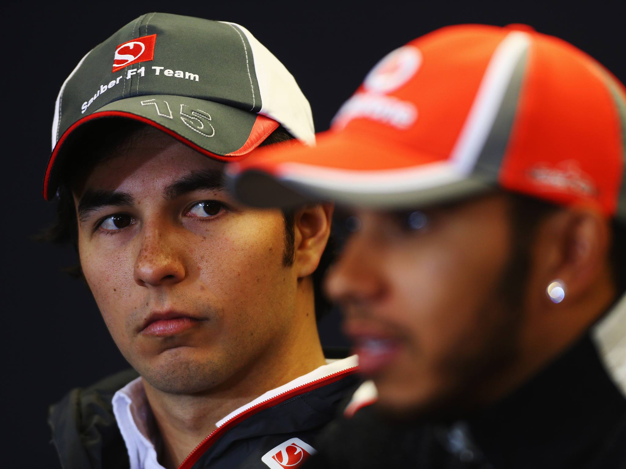 Sergio Perez has replaced Lewis Hamilton