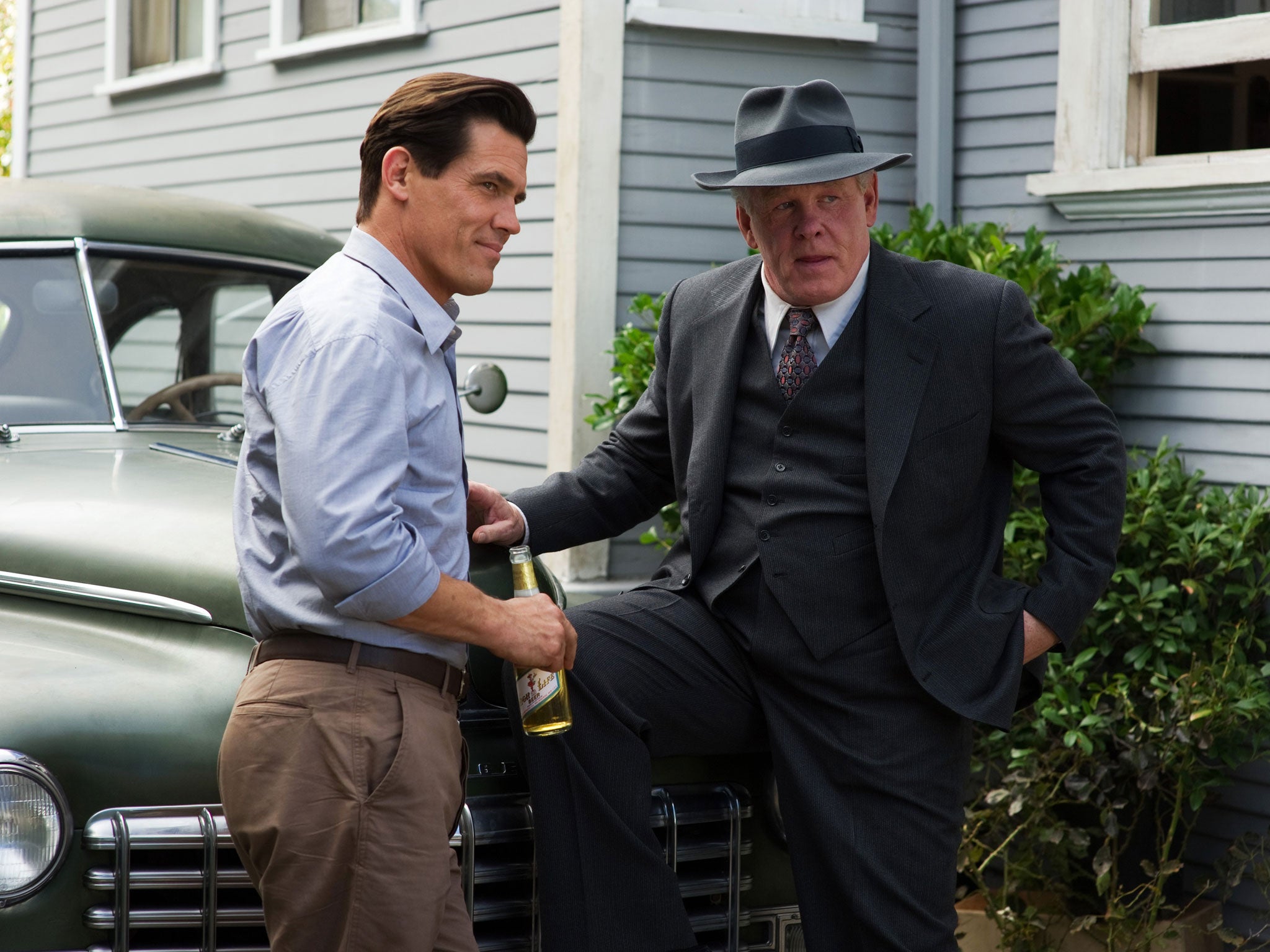 The not-so untouchables: Josh Brolin and Nick Nolte in Ruben Fleischer’s ‘Gangster Squad’