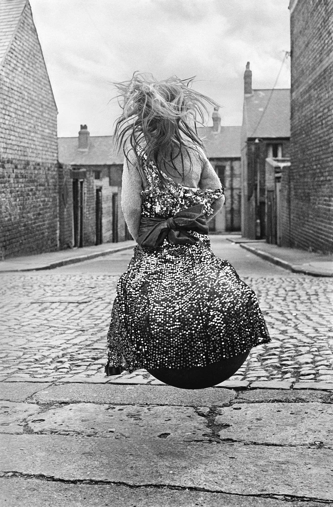 'Girl on a Spacehopper', 1971, Sirkka-Liisa Konttinen