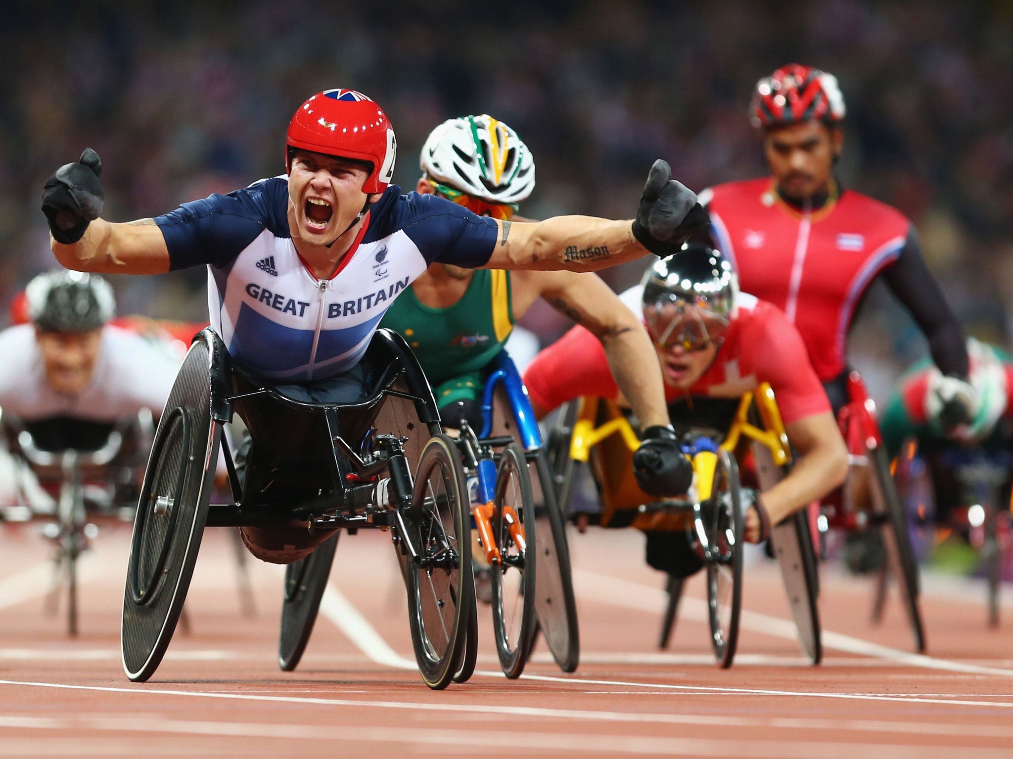 Paralympian David Weir