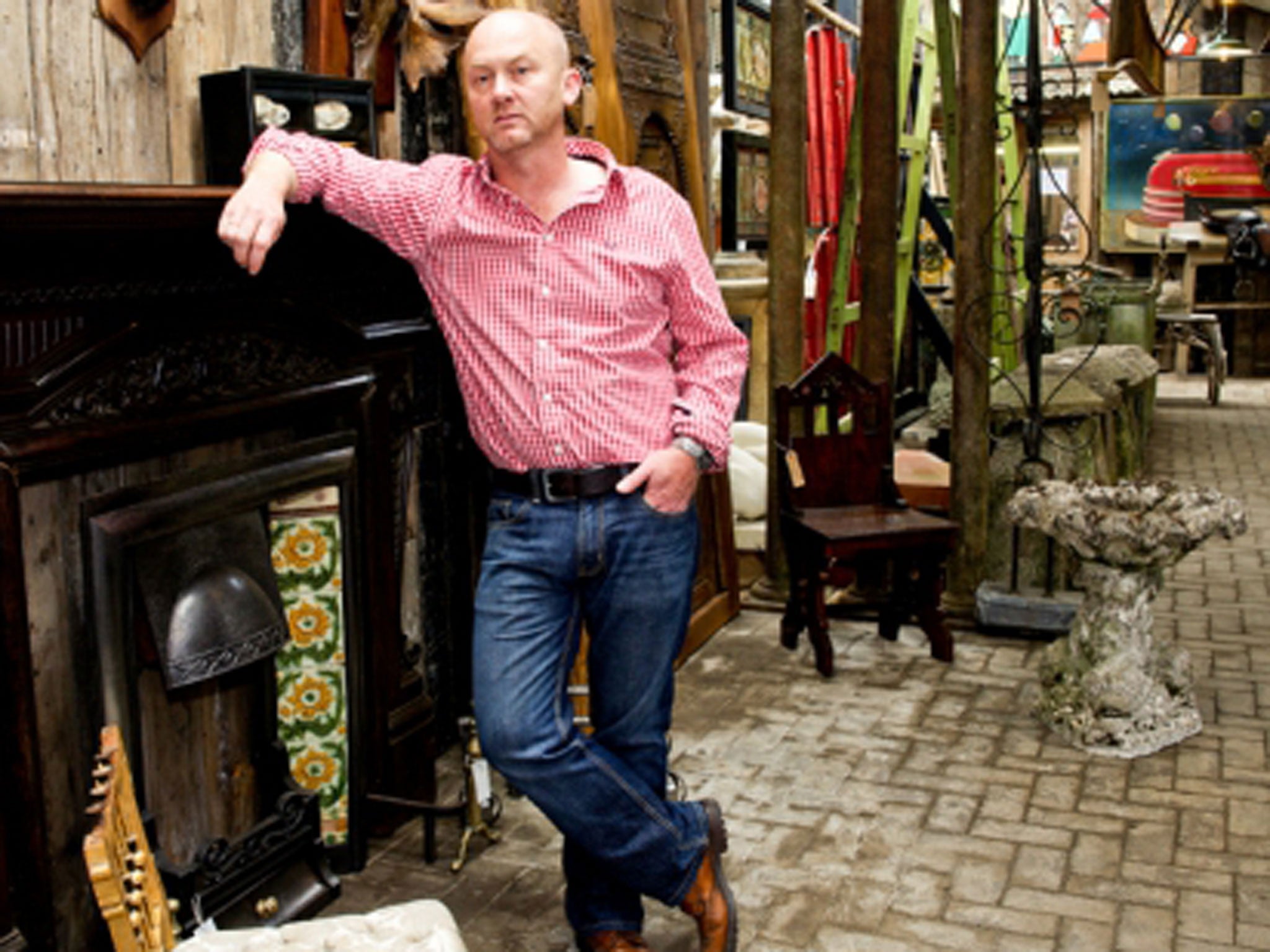 Drew Pritchard in Salvage Hunters